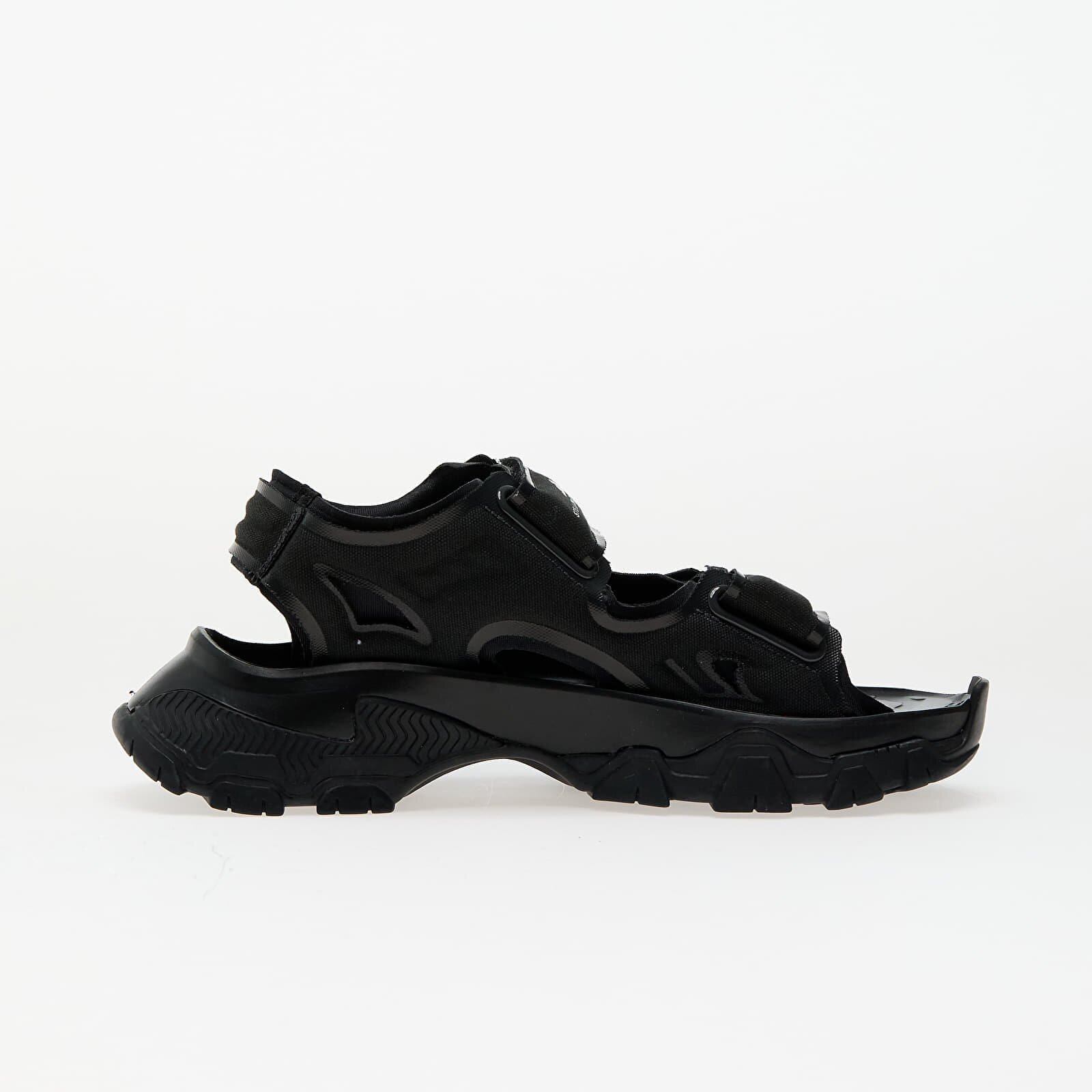 adidas Performance Сникърси adidas x Stella McCartney Hika Sandal Canvas Core Black/ Core Black/ Utility Black