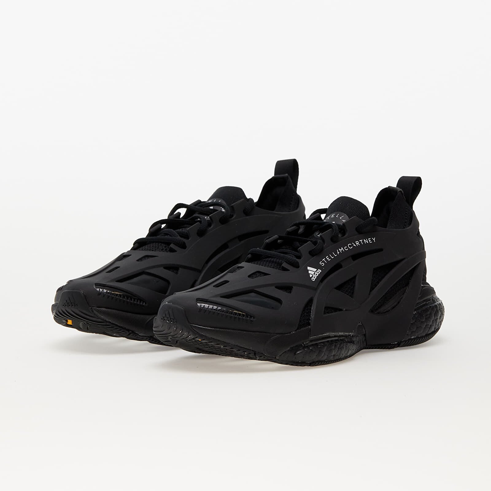 adidas Performance Сникърси adidas x Stella McCartney Solarglide Core Black/ Core Black/ Core Black