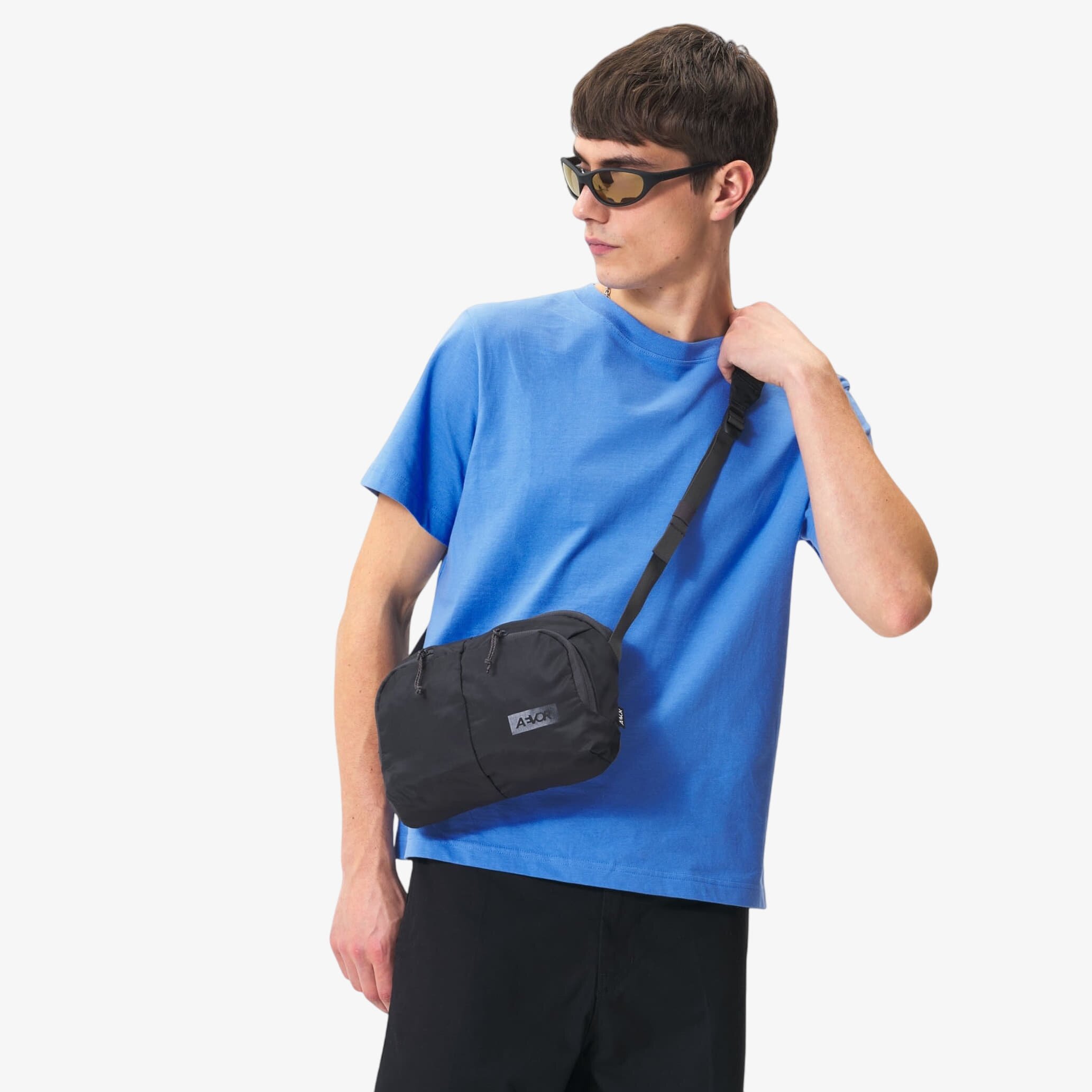 AEVOR Чанта Sacoche Bag Ripstop Charcoal Black