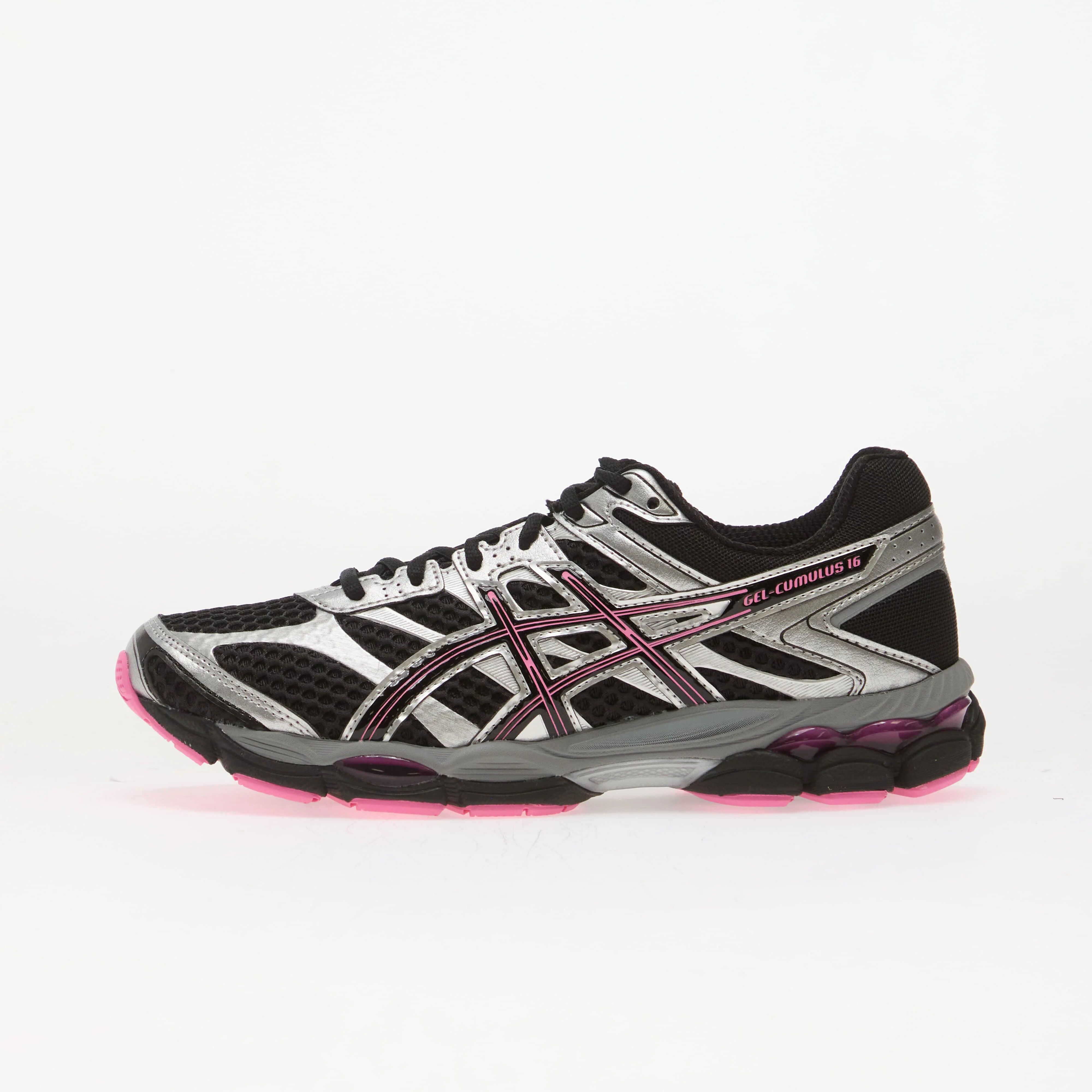 Asics Сникърси Gel-Cumulus 16 Black/ Dragon Fruit