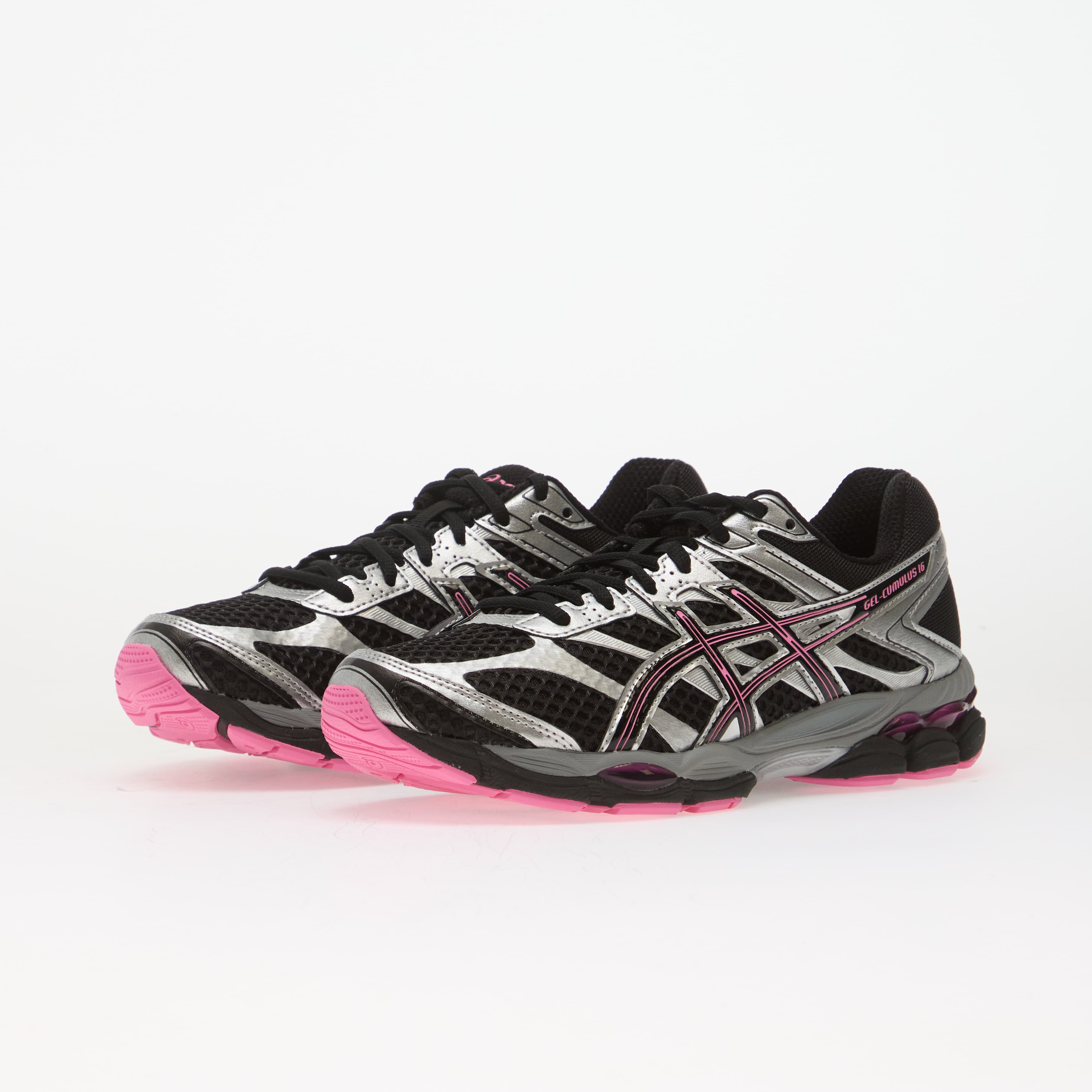 Asics Сникърси Gel-Cumulus 16 Black/ Dragon Fruit