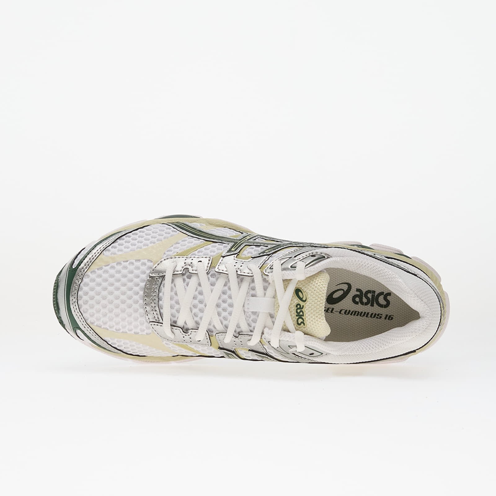 Asics Сникърси Gel-Cumulus 16 White/ Forest Night