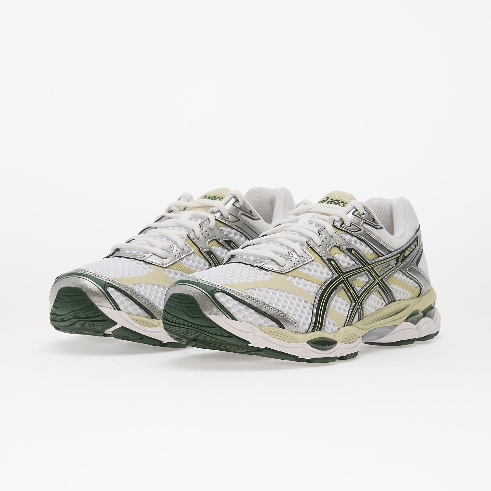 Asics Сникърси Gel-Cumulus 16 White/ Forest Night