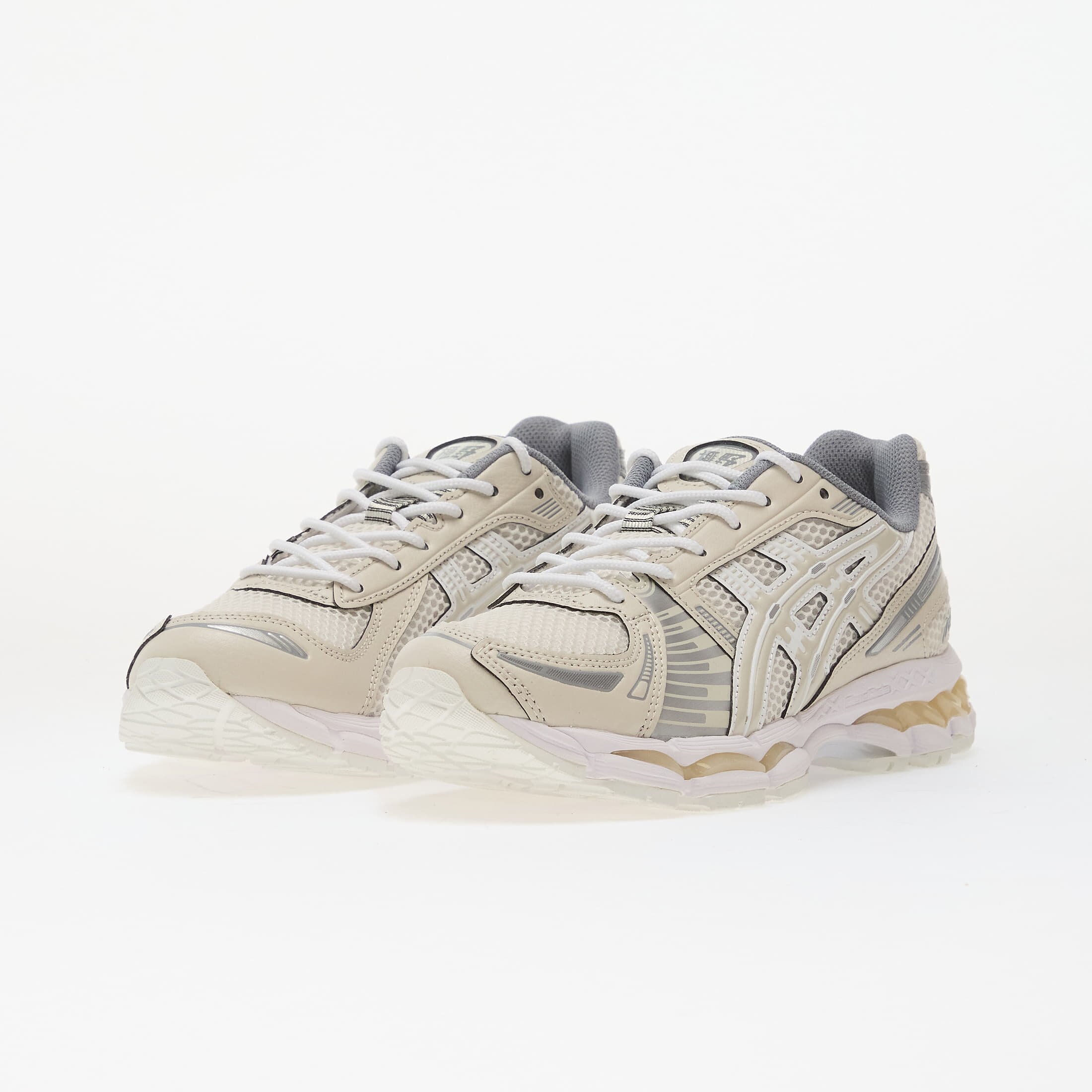 Asics Сникърси Gel-Kayano 12.1 Cream/ Smoke Grey