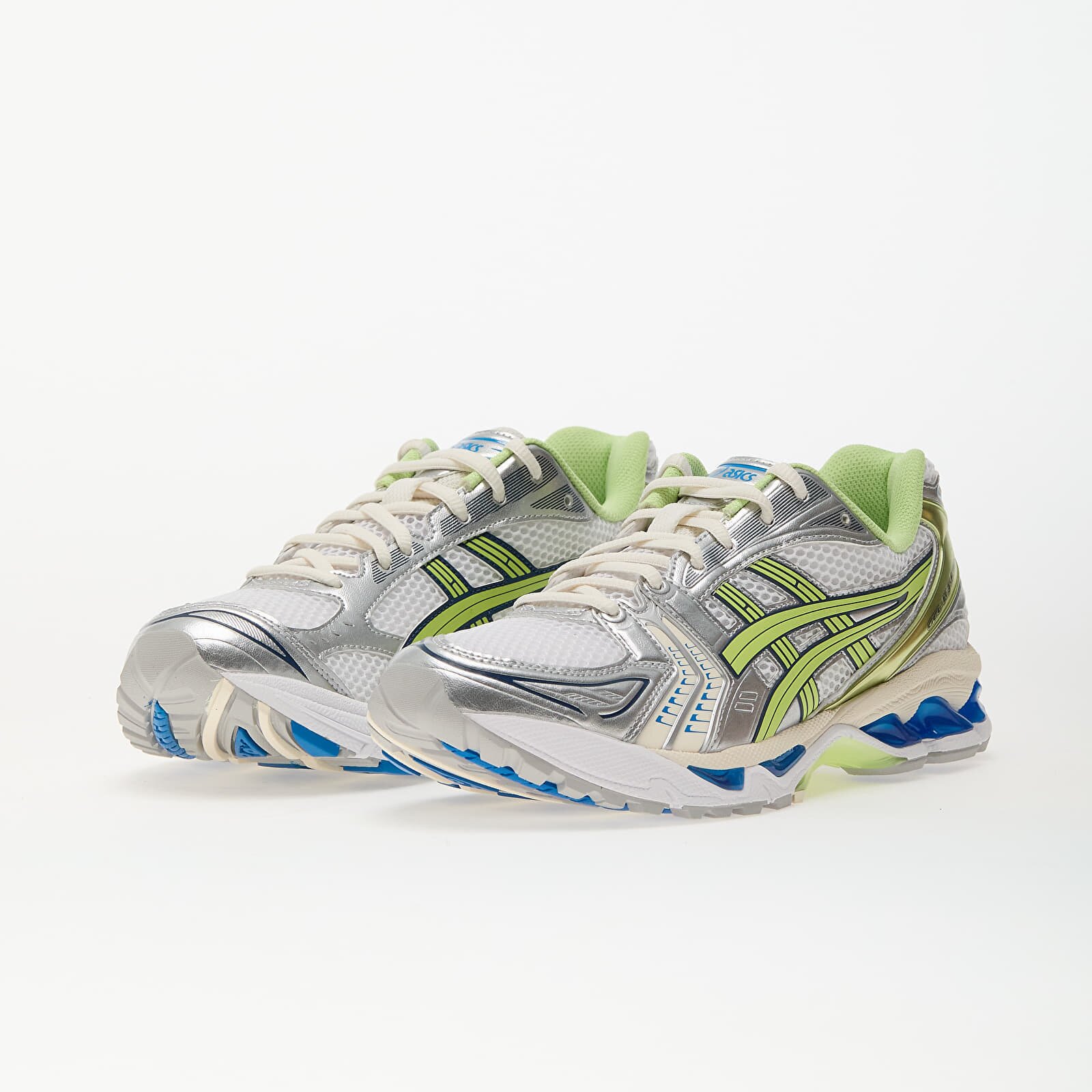 Asics Сникърси Gel-Kayano 14 White/ Lime Green