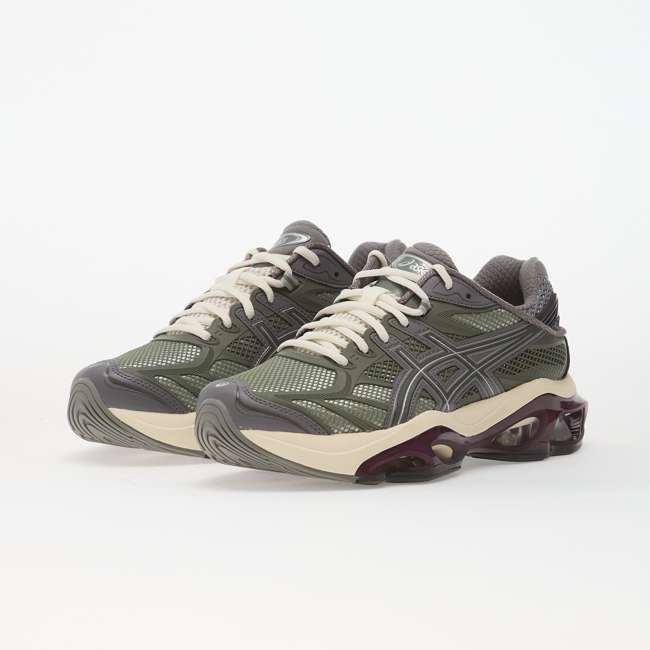 Asics Сникърси Gel-Kinetic 2.0 Lichen Green/ Beniimo Purple