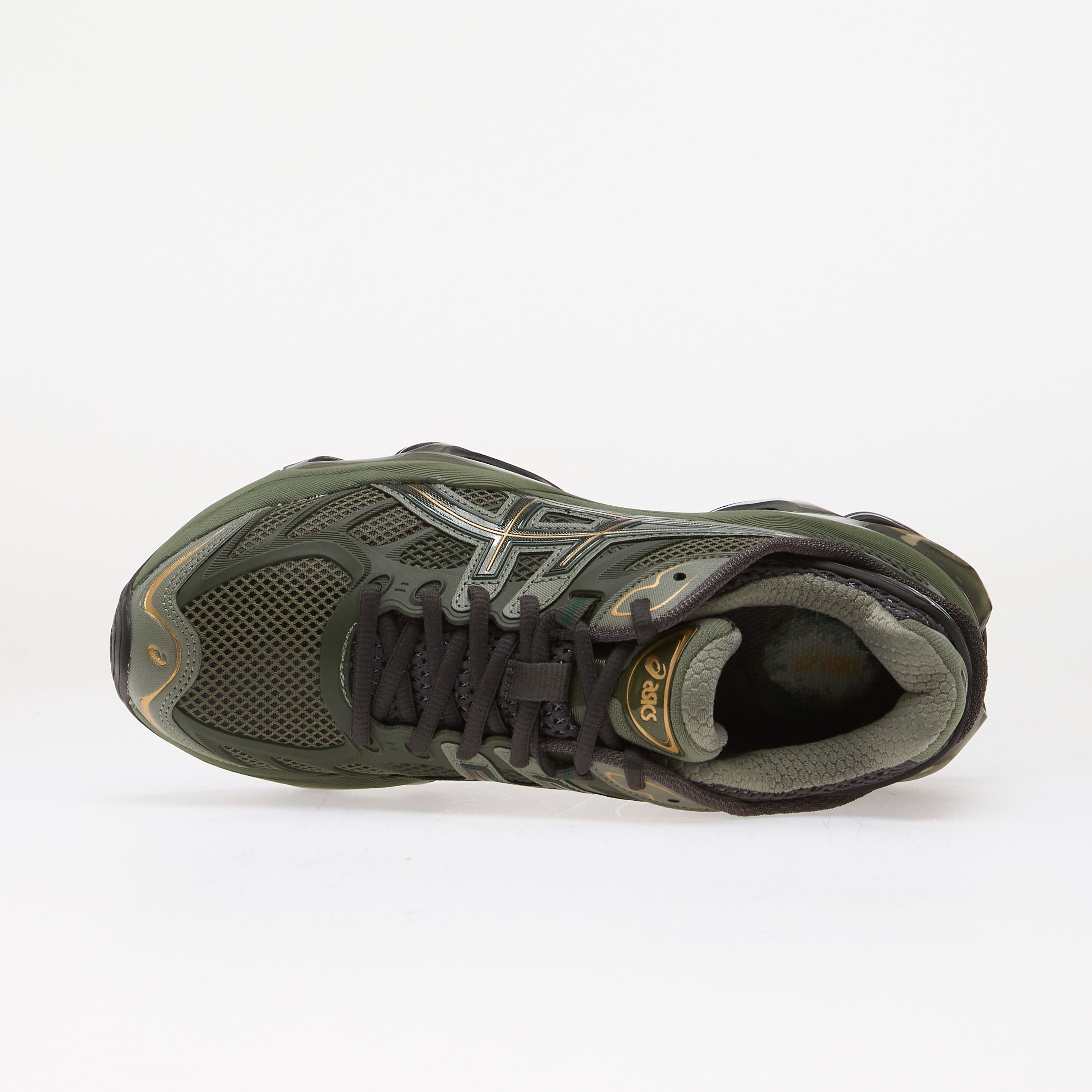 Asics Сникърси Gel-Kinetic 2.0 Obsidian Grey/ Olive Canvas