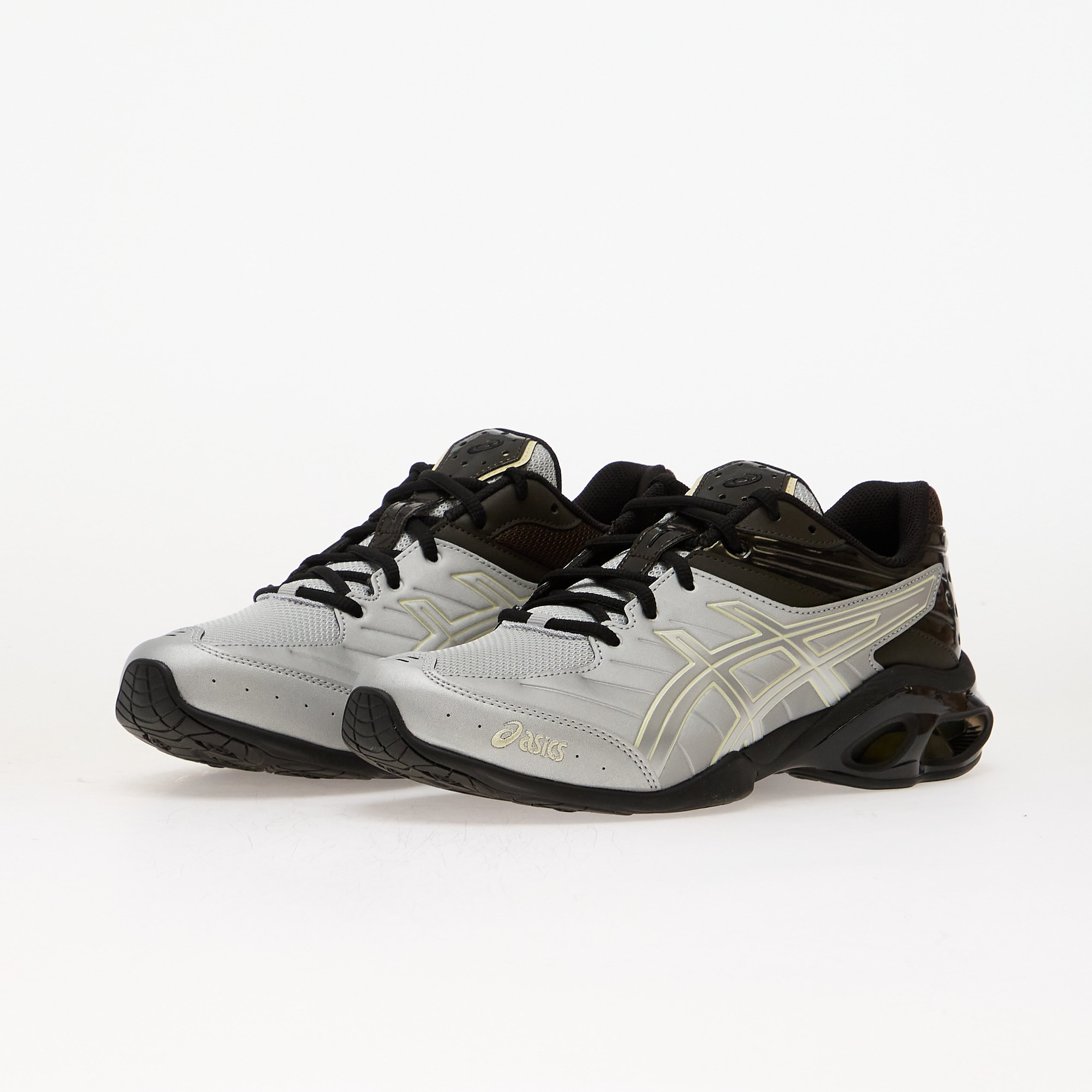 Asics Сникърси Gel-Kinetic Fr Pure Silver/ Black Coffee