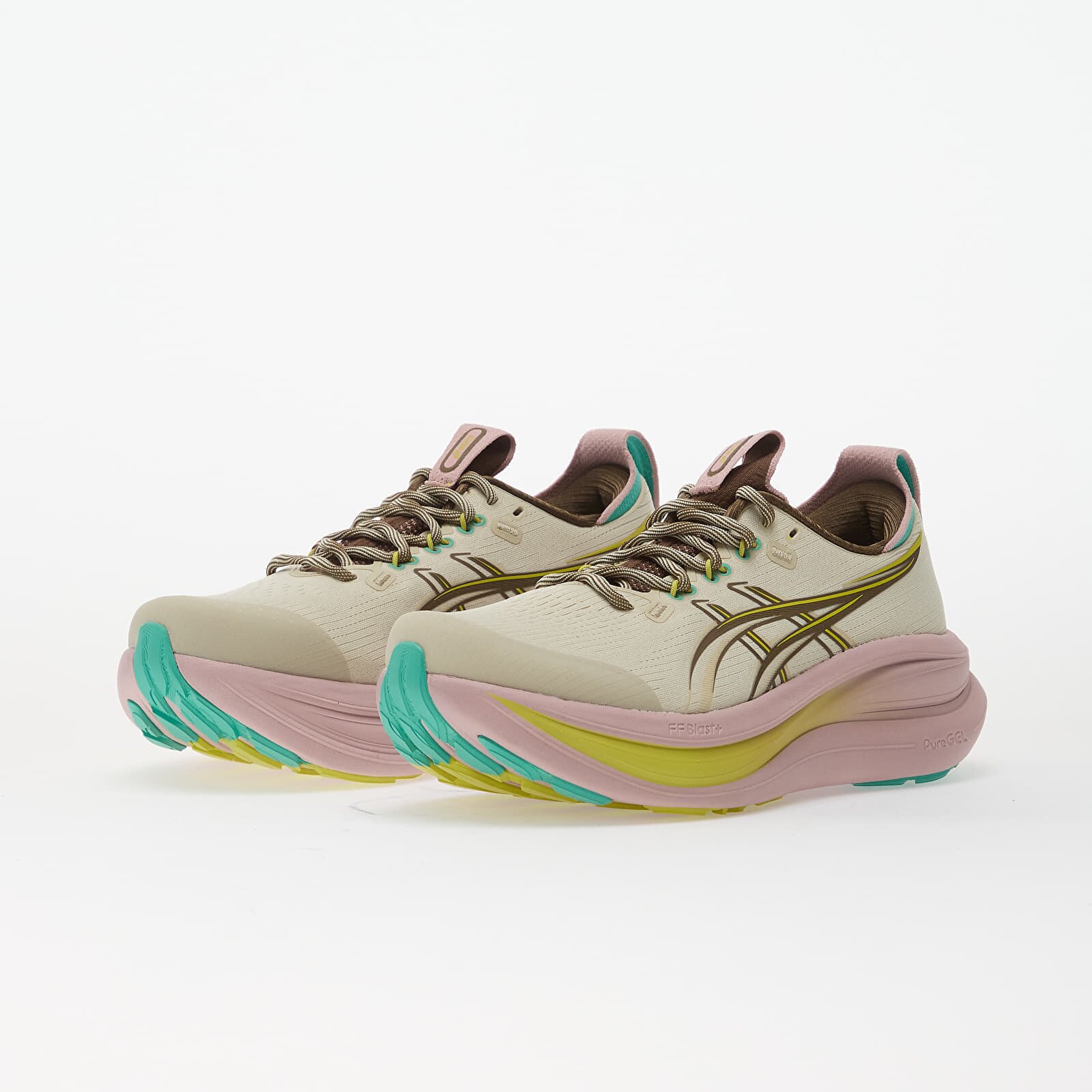 Asics Сникърси Gel-Nimbus 28 Tr Light Dust/ Clay Canyon