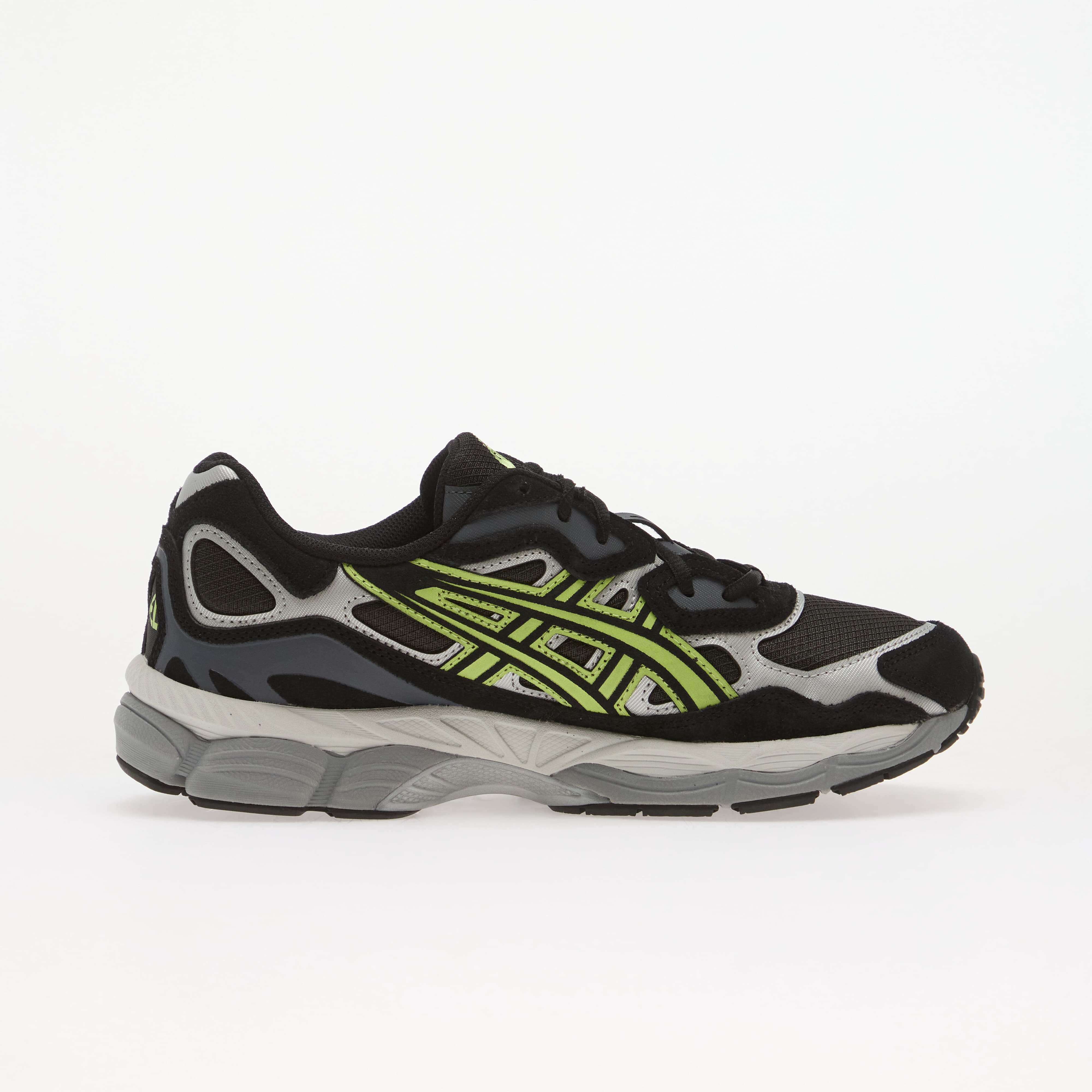 Asics Сникърси Gel-NYC Graphite Grey/ Lime Green