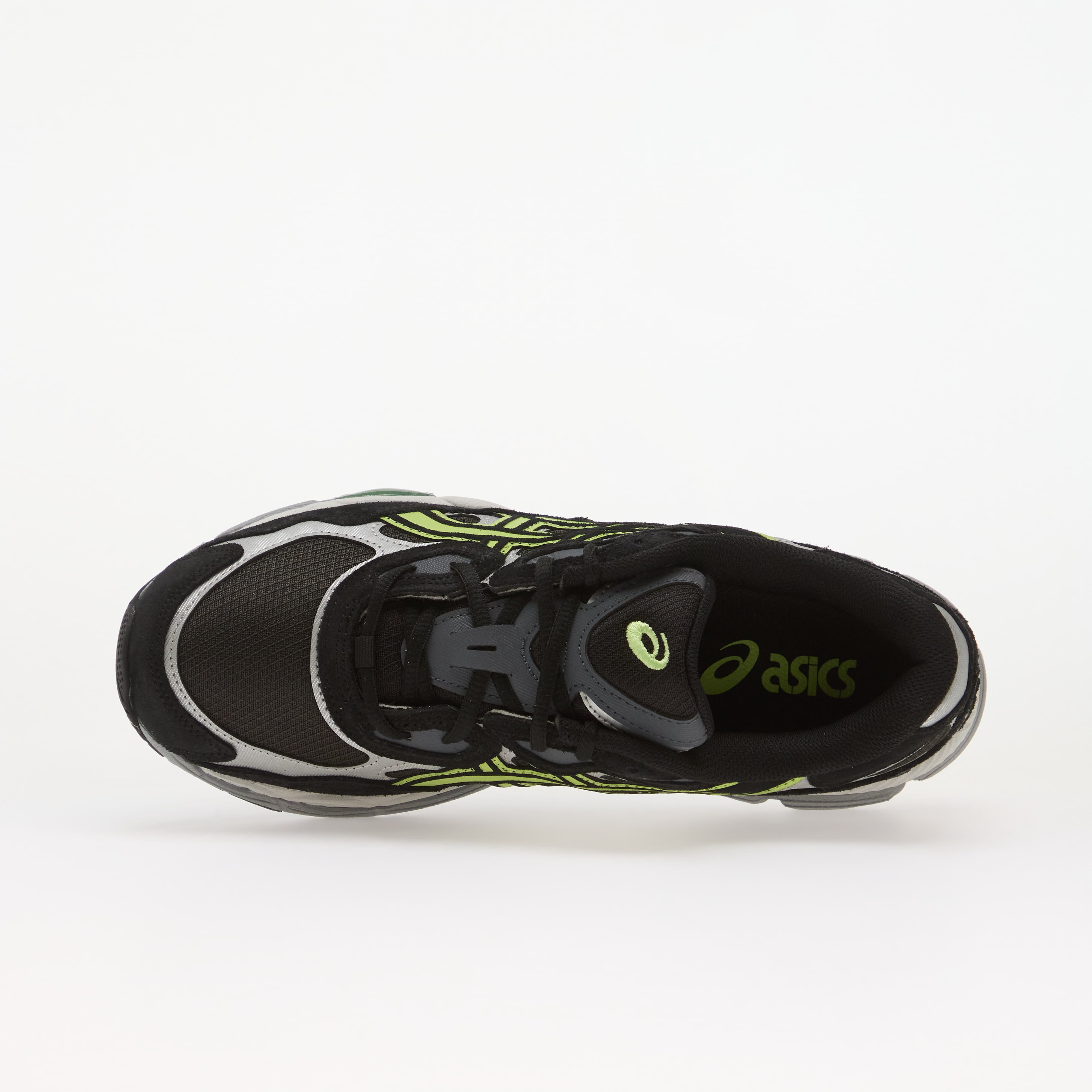 Asics Сникърси Gel-NYC Graphite Grey/ Lime Green