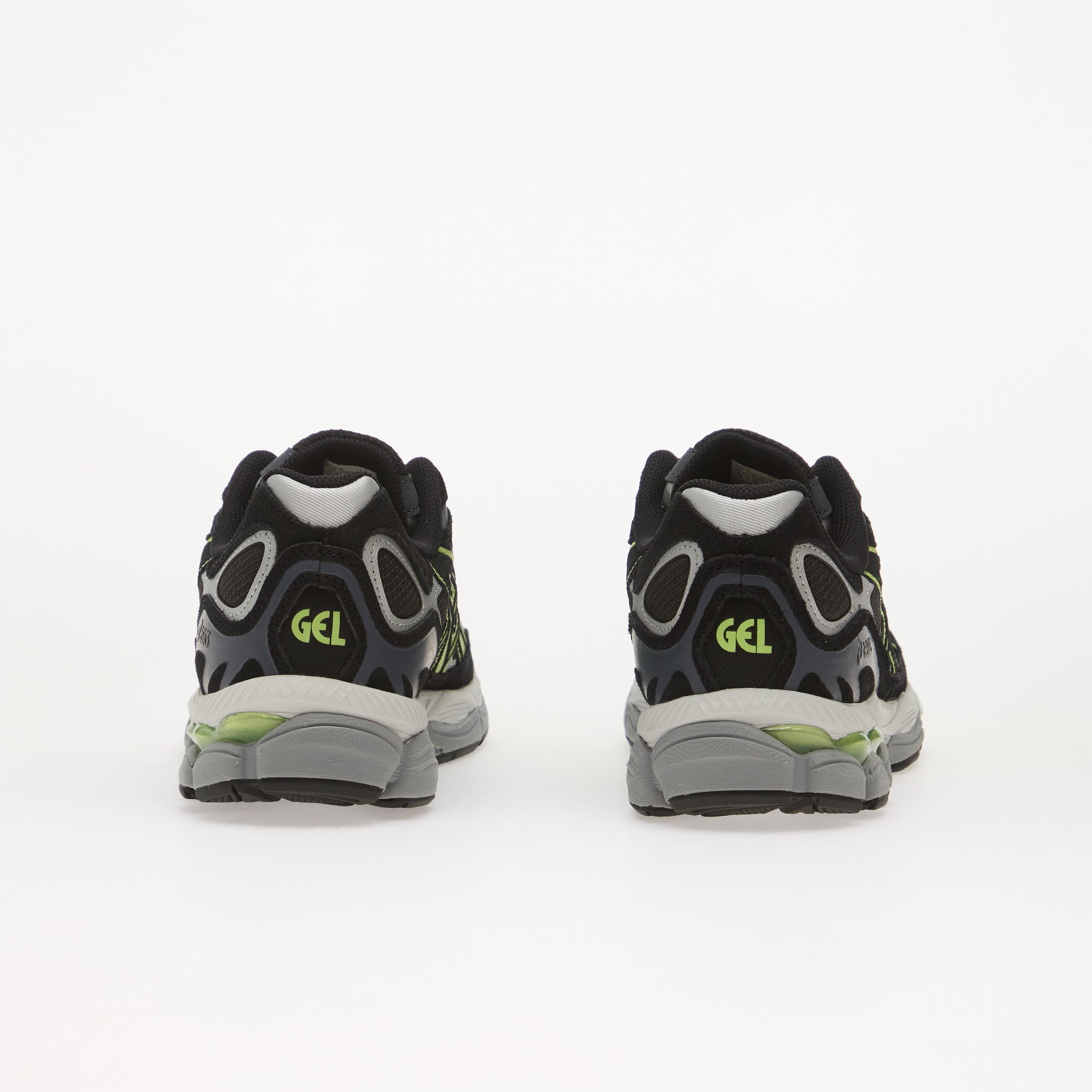 Asics Сникърси Gel-NYC Graphite Grey/ Lime Green