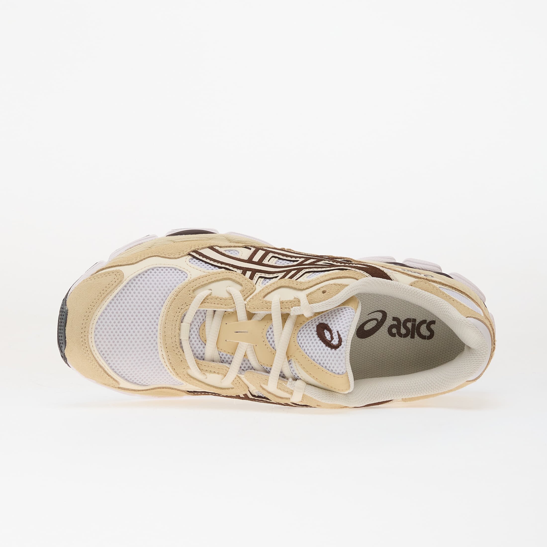 Asics Сникърси Gel-NYC White/ Roasted Coffee