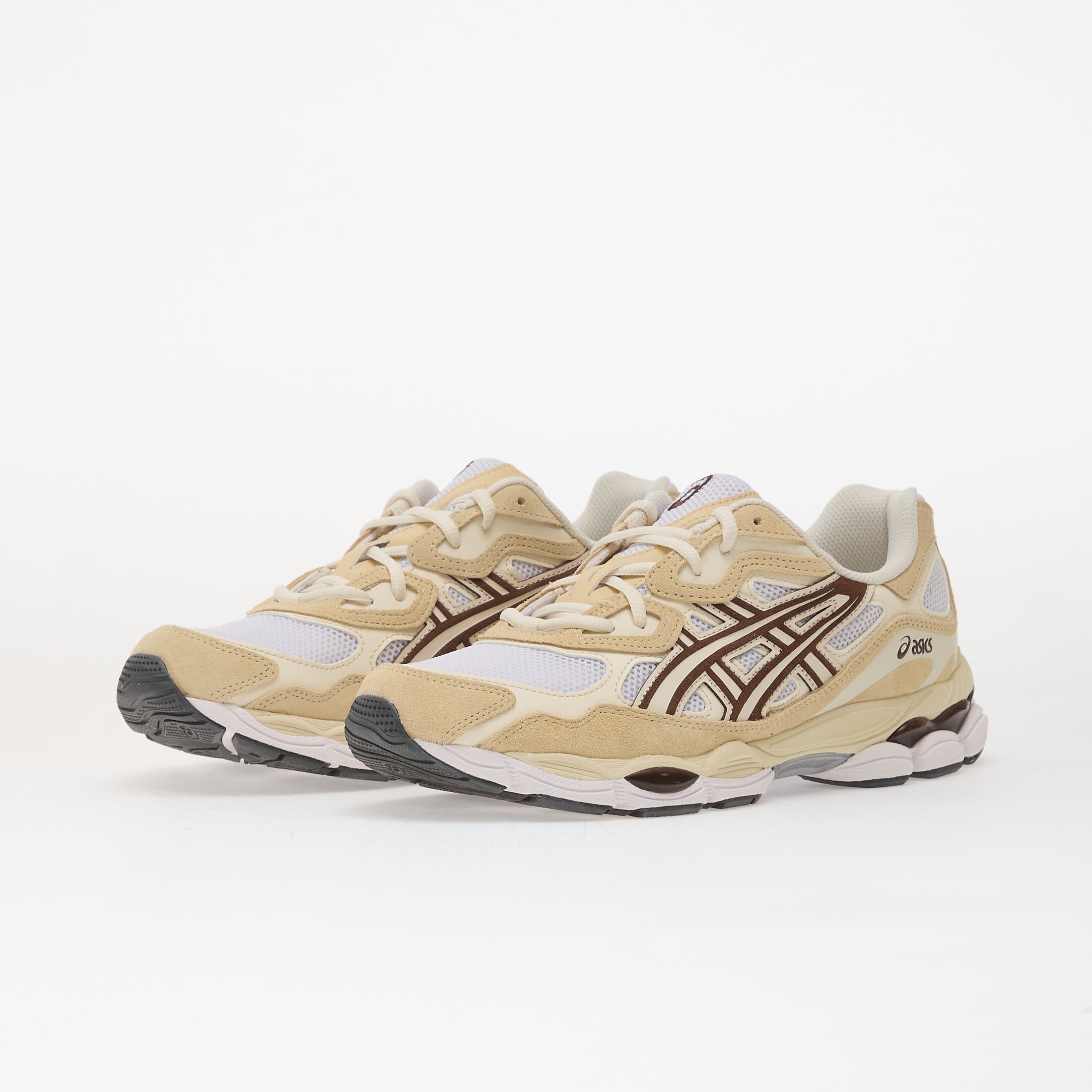 Asics Сникърси Gel-NYC White/ Roasted Coffee