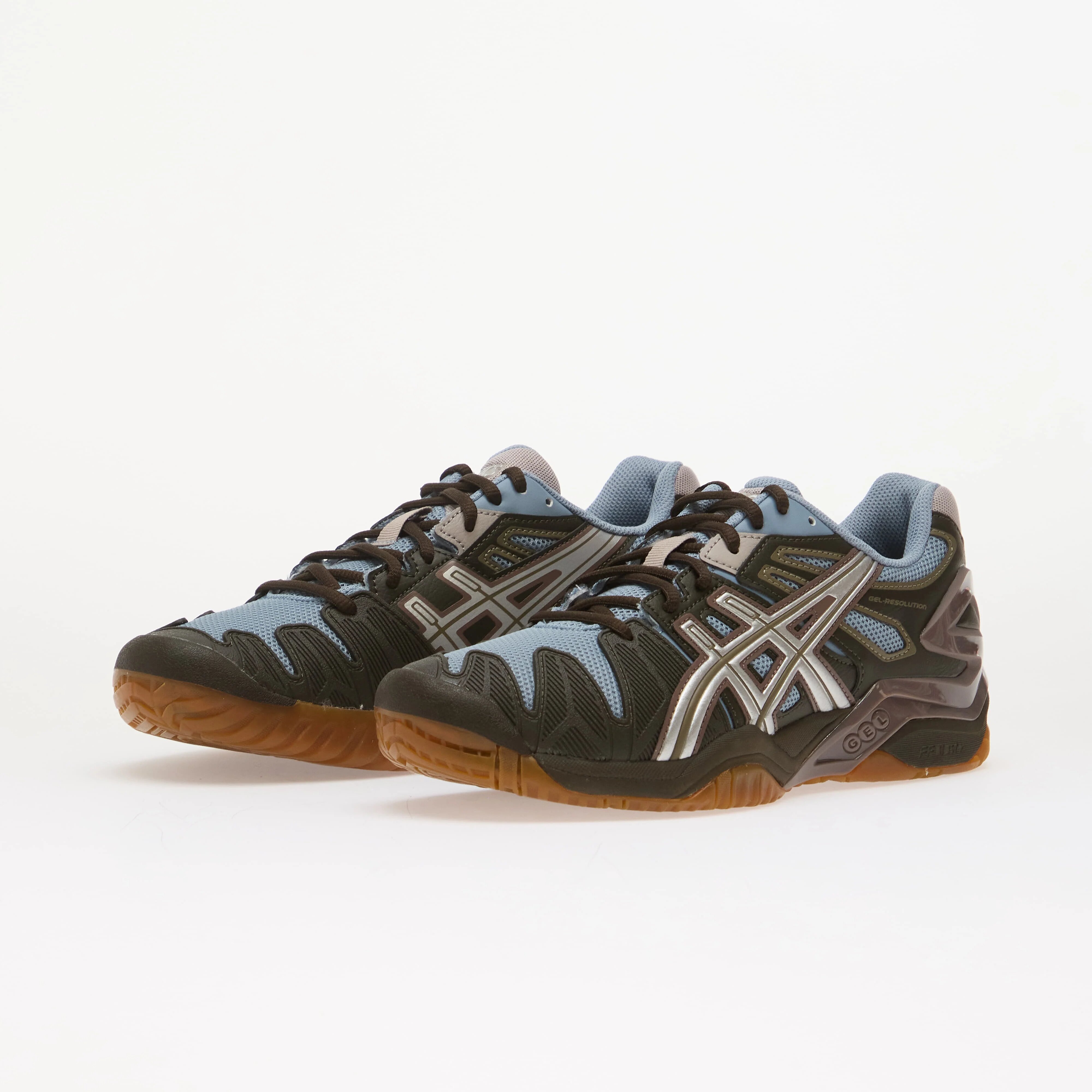 Asics Сникърси Gel-Resolution 5 Slate Blue/ Pure Silver