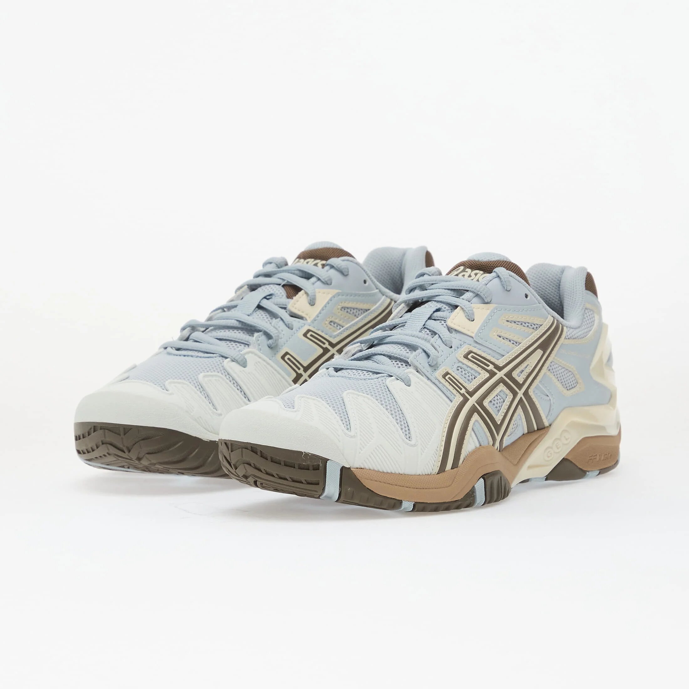 Asics Сникърси Gel-Resolution 5 Storm Cloud/ Sepia Brown