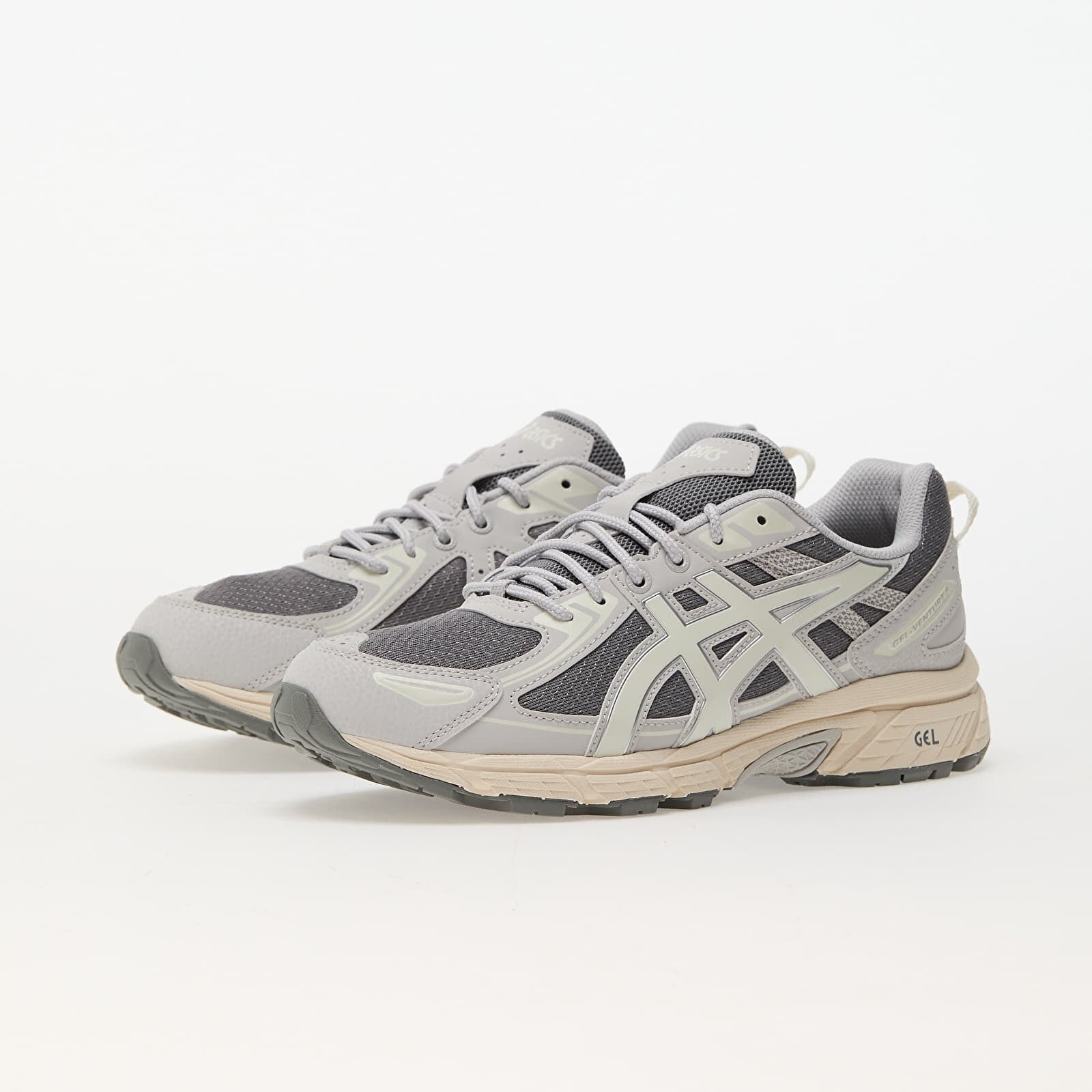 Asics Сникърси Gel-Venture 6 Clay Grey/ Cream