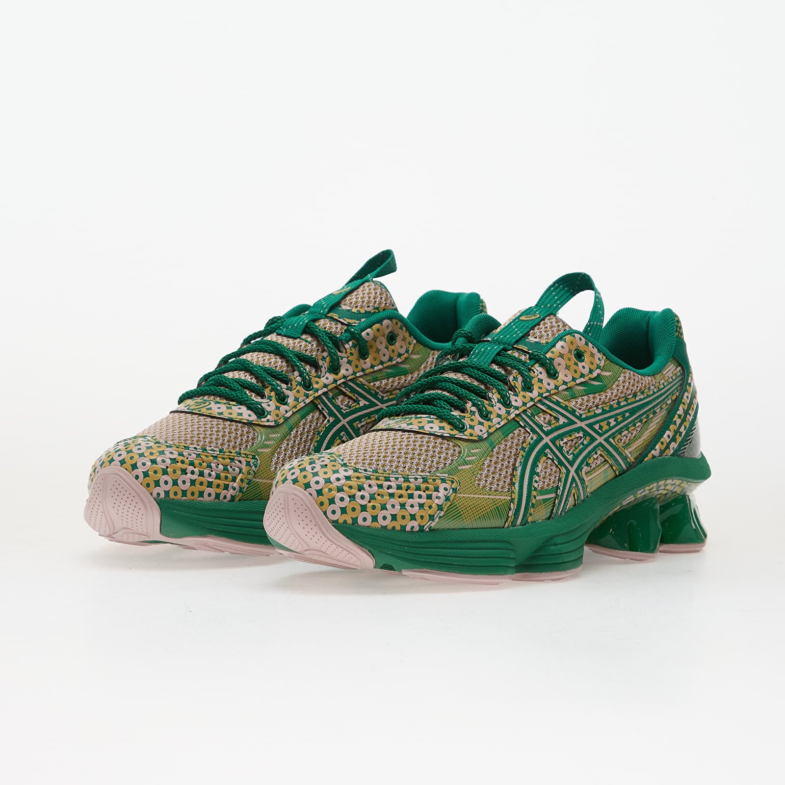 Asics Сникърси Us7-S Gel-Kinetic Fluent Watershed Rose/ Kale