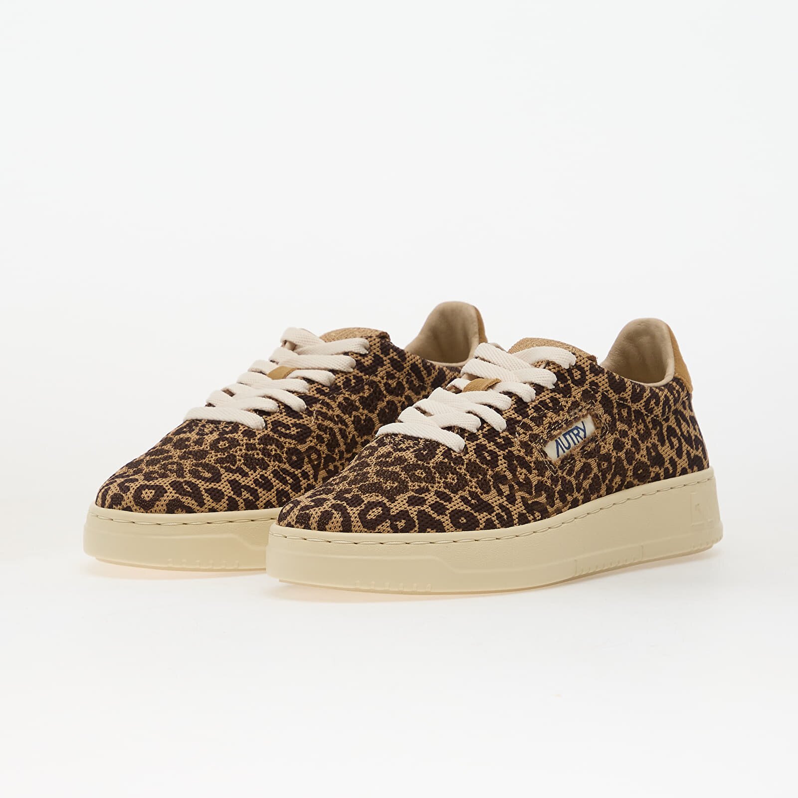 Autry Сникърси Easeknit Low Wom Knit/ Anprint Leoprint