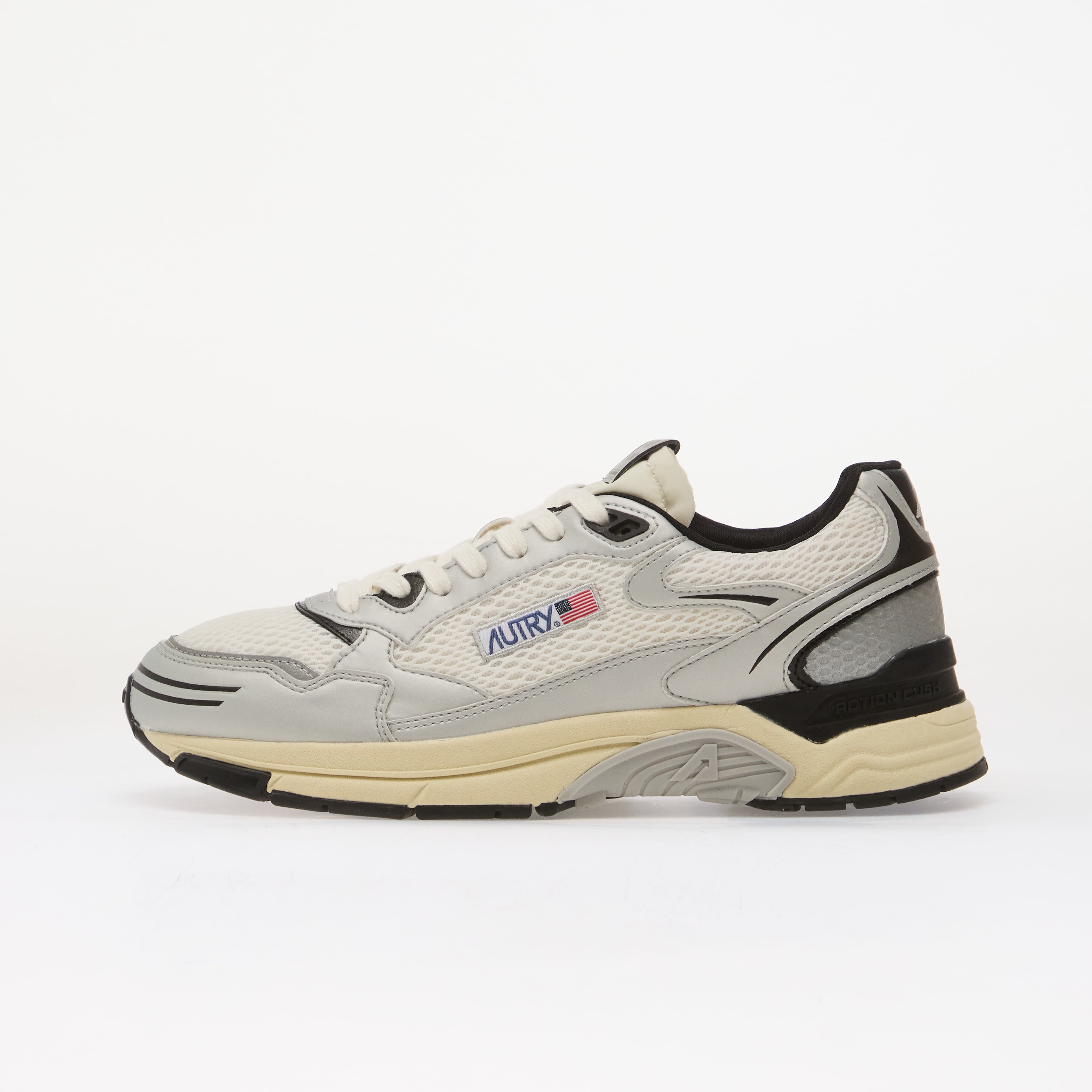 Autry Сникърси Hyperway Low Man Silver/ Black/ White