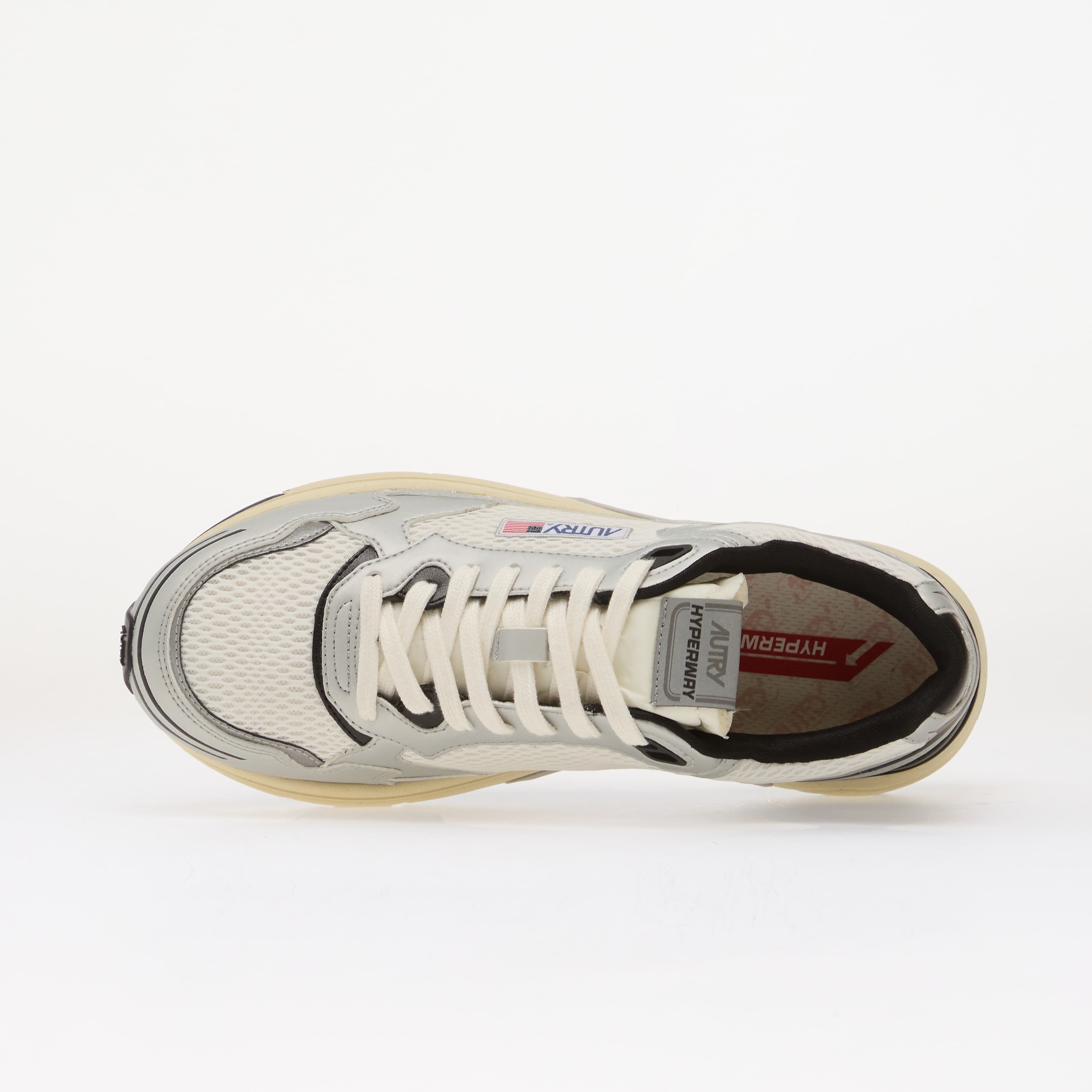 Autry Сникърси Hyperway Low Man Silver/ Black/ White