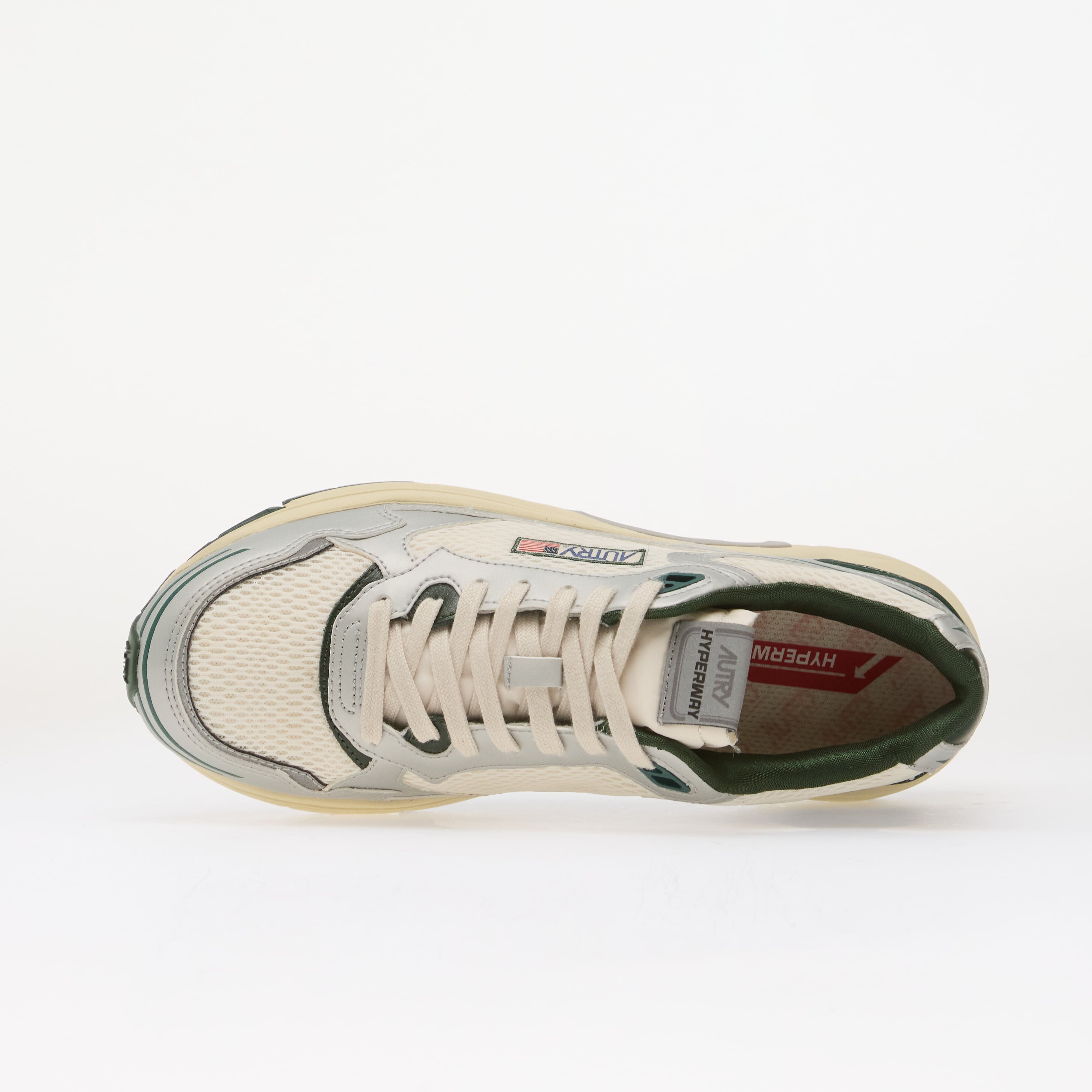 Autry Сникърси Hyperway Low Man Silver/ Green