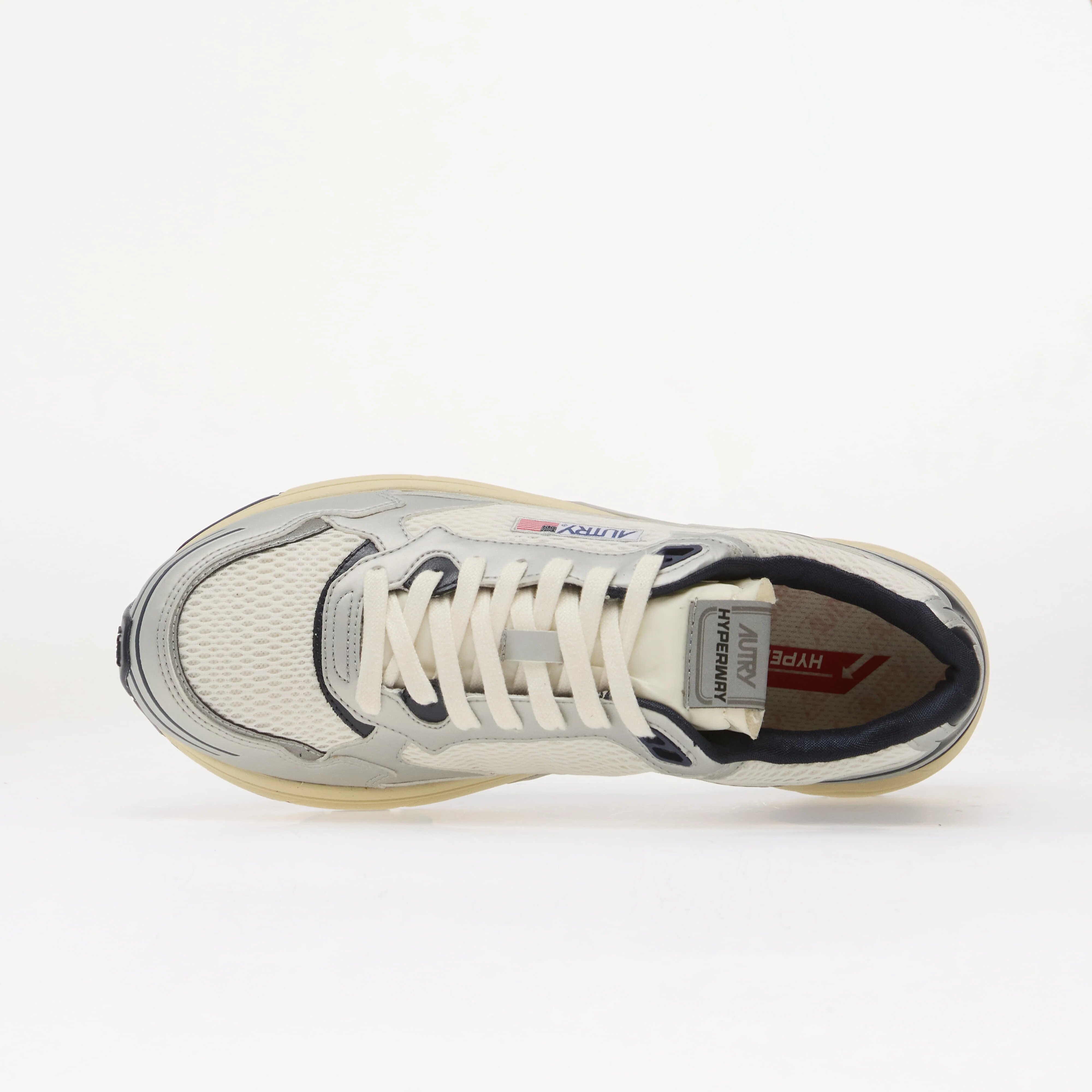 Autry Сникърси Hyperway Low Man White/ Silver/ Blue