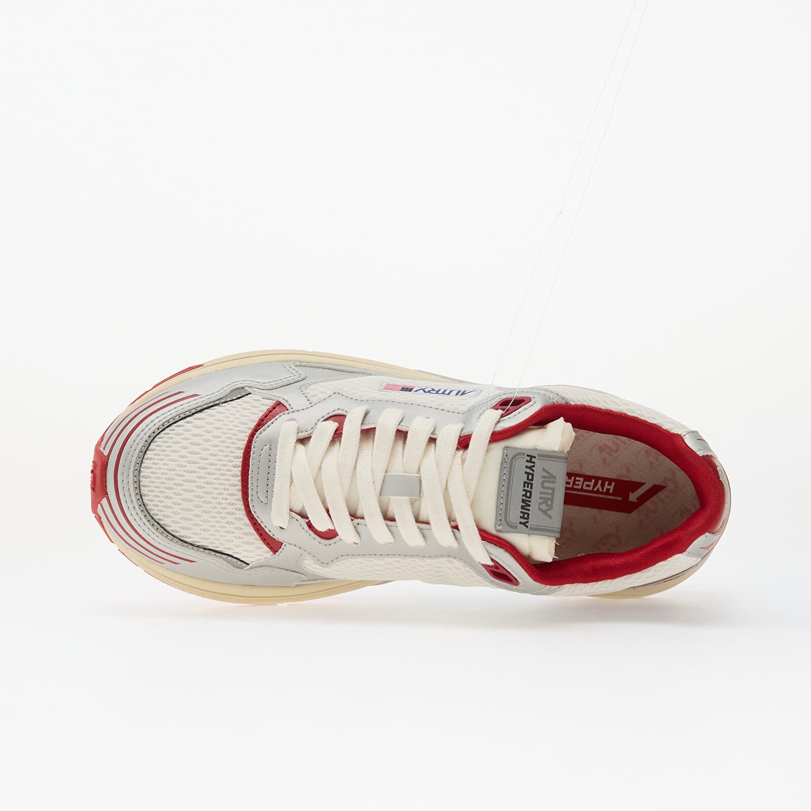 Autry Сникърси Hyperway Low Wom Mesh/ Mir Silv/ Red