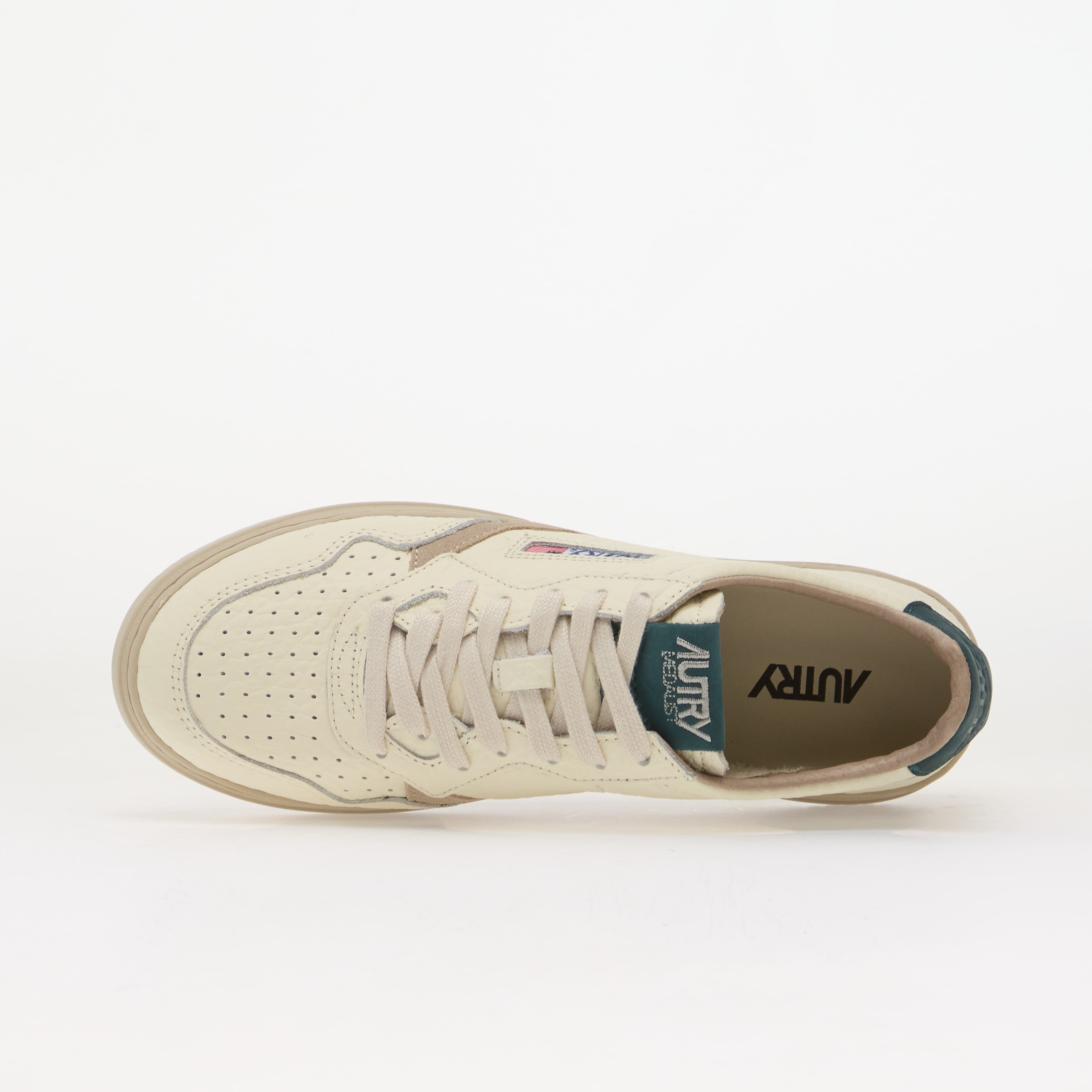 Autry Сникърси Medalist Low Man Beige/ Green