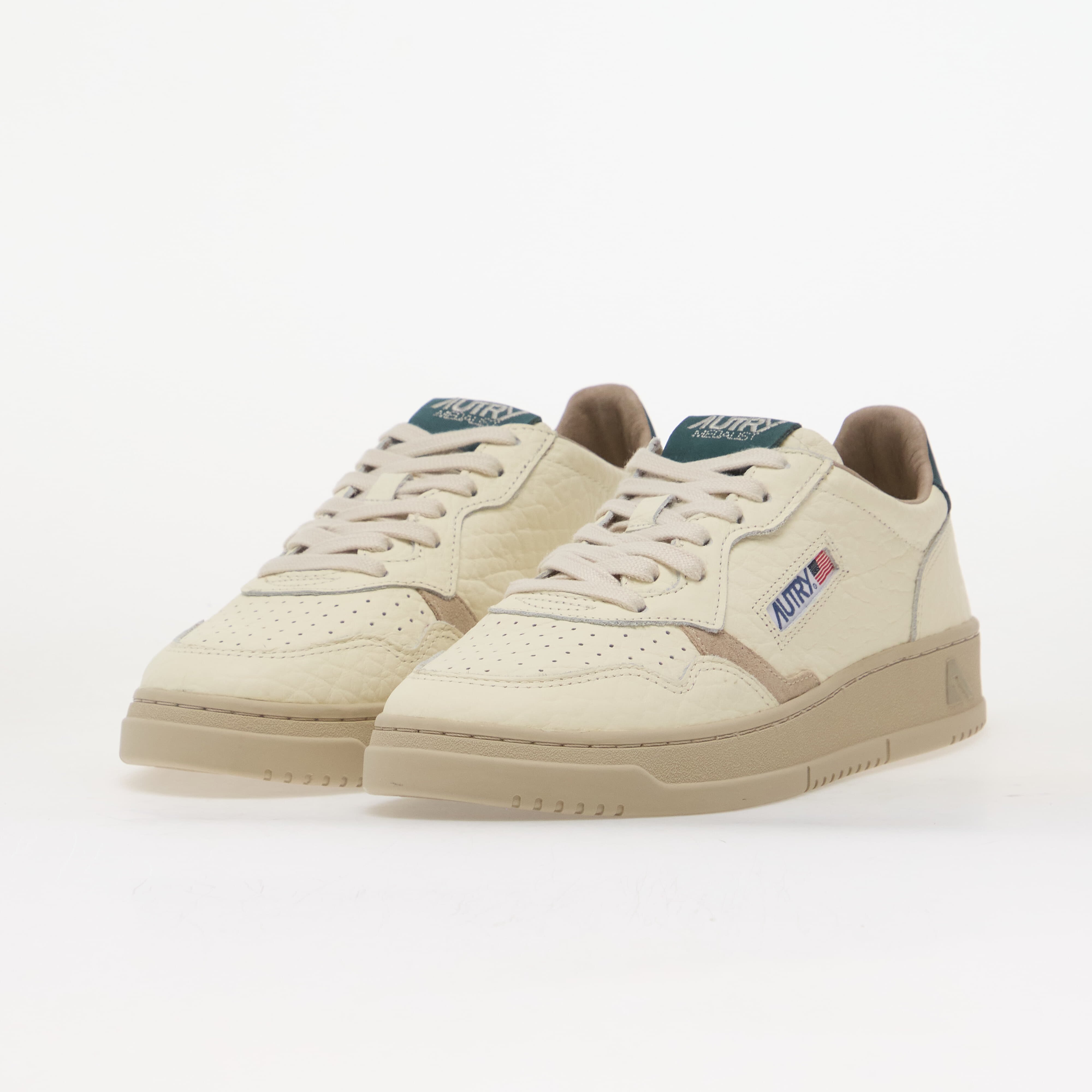 Autry Сникърси Medalist Low Man Beige/ Green
