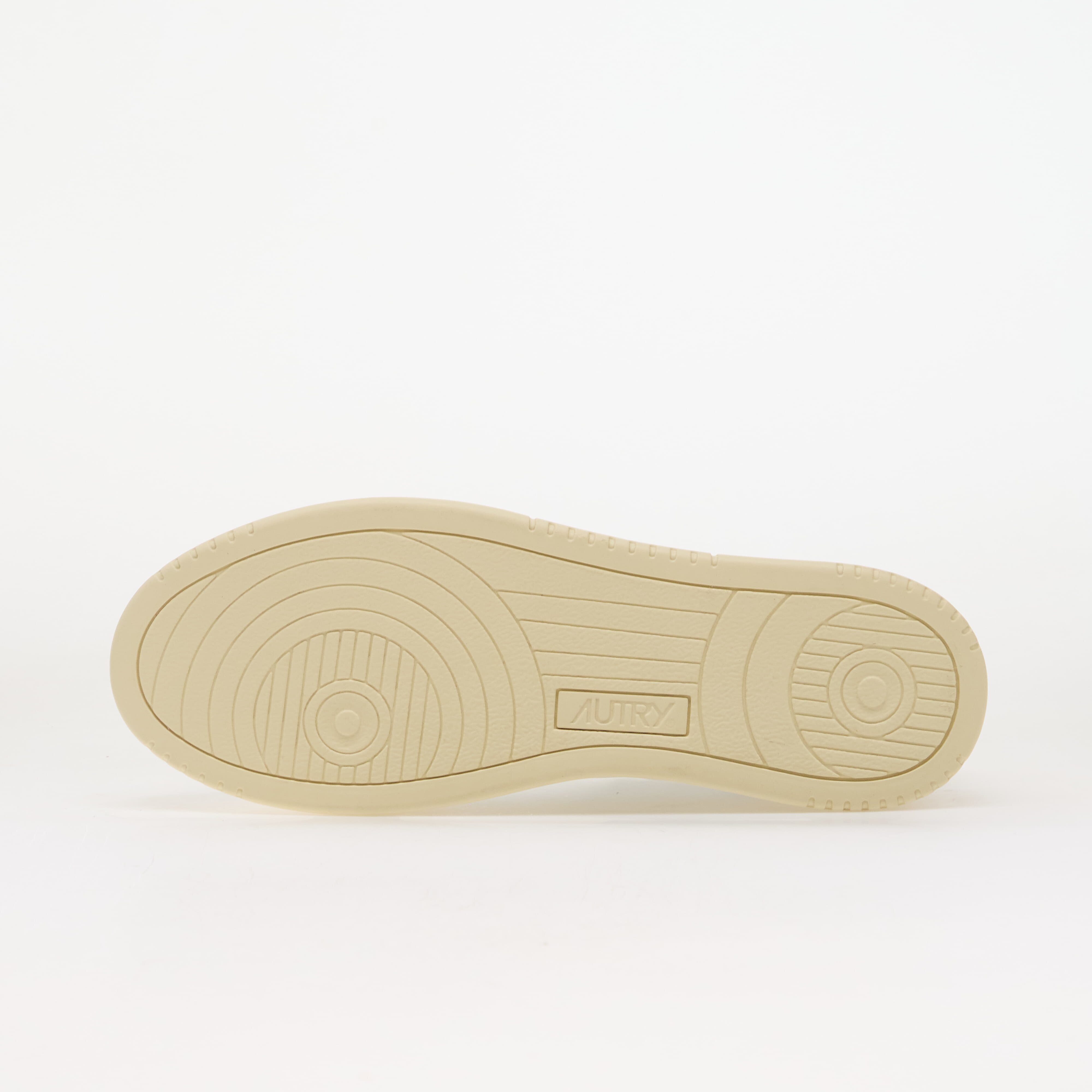 Autry Сникърси Medalist Low Man White/ Chocolate Leather