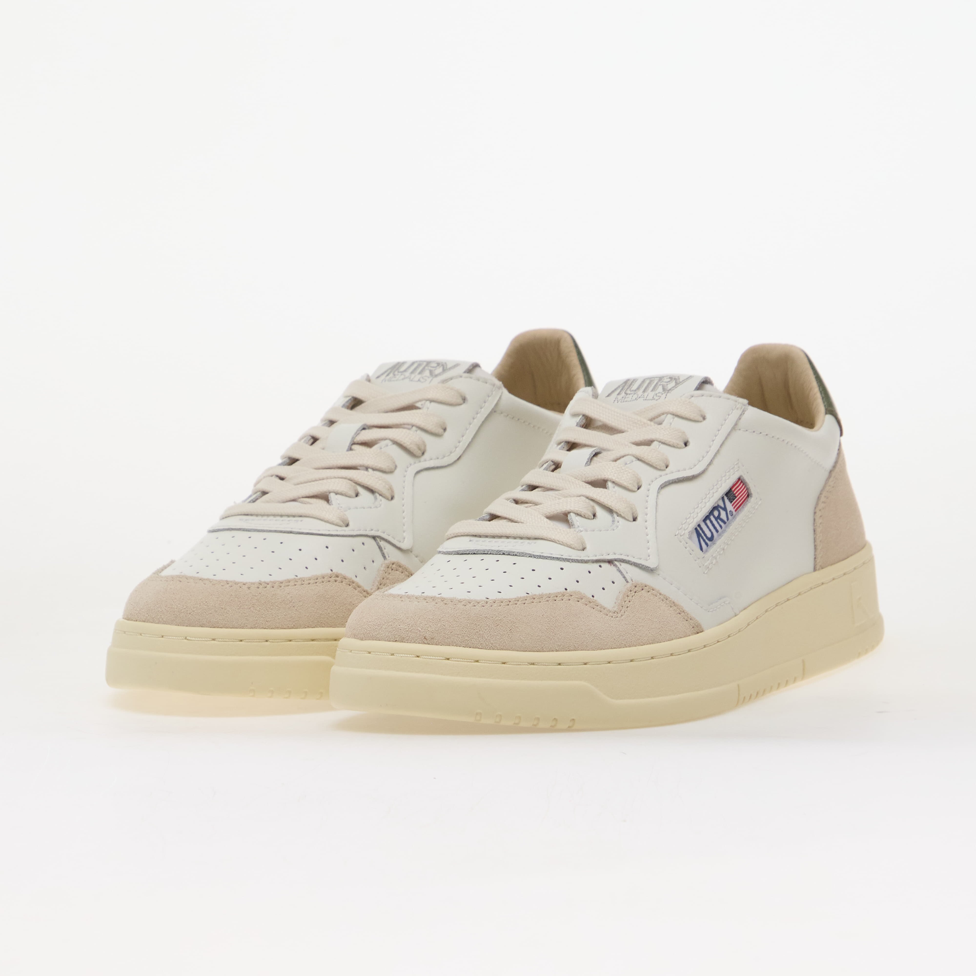 Autry Сникърси Medalist Low Man White/ Green