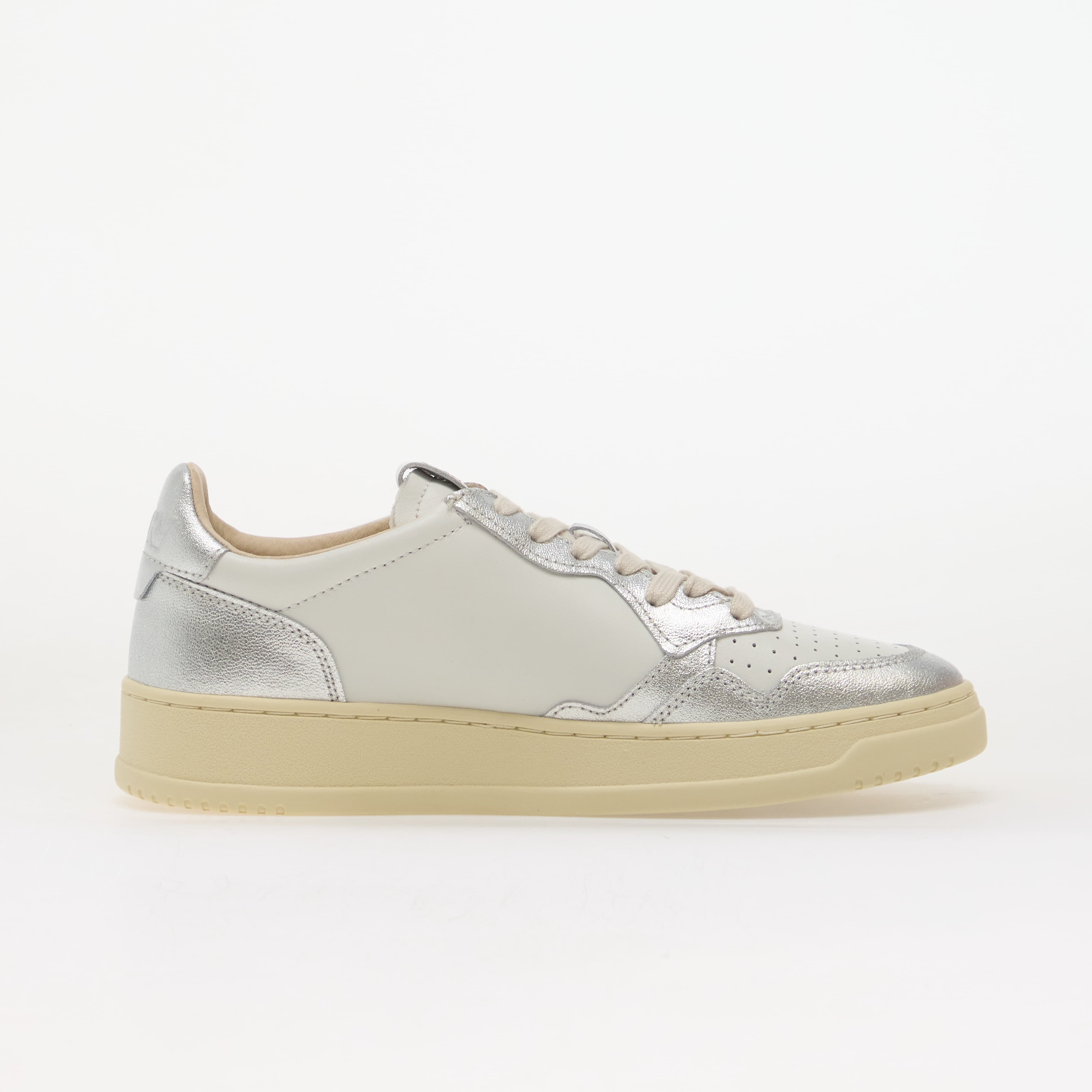 Autry Сникърси Medalist Low Woman Silver/ White