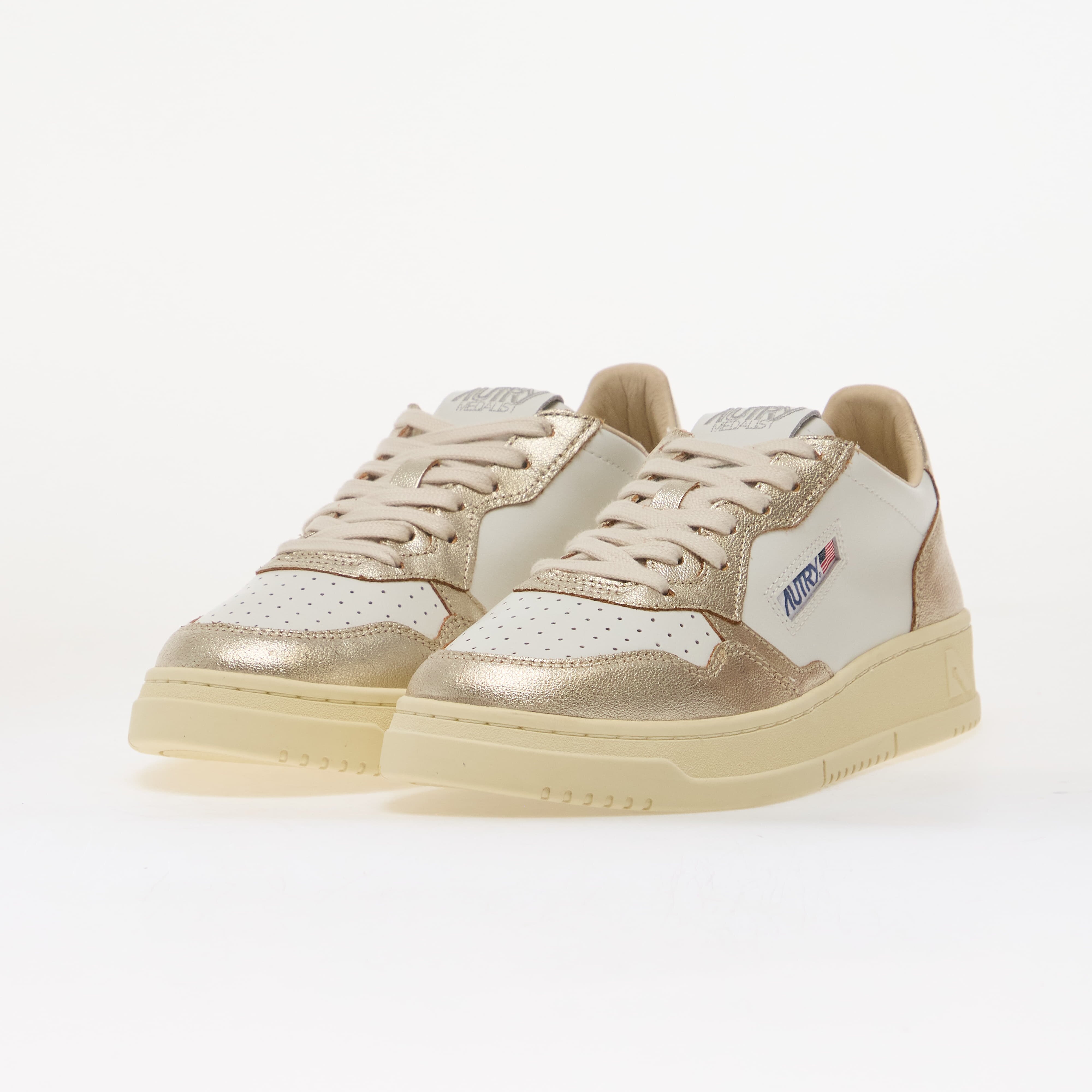 Autry Сникърси Medalist Low Woman White/ Platinum