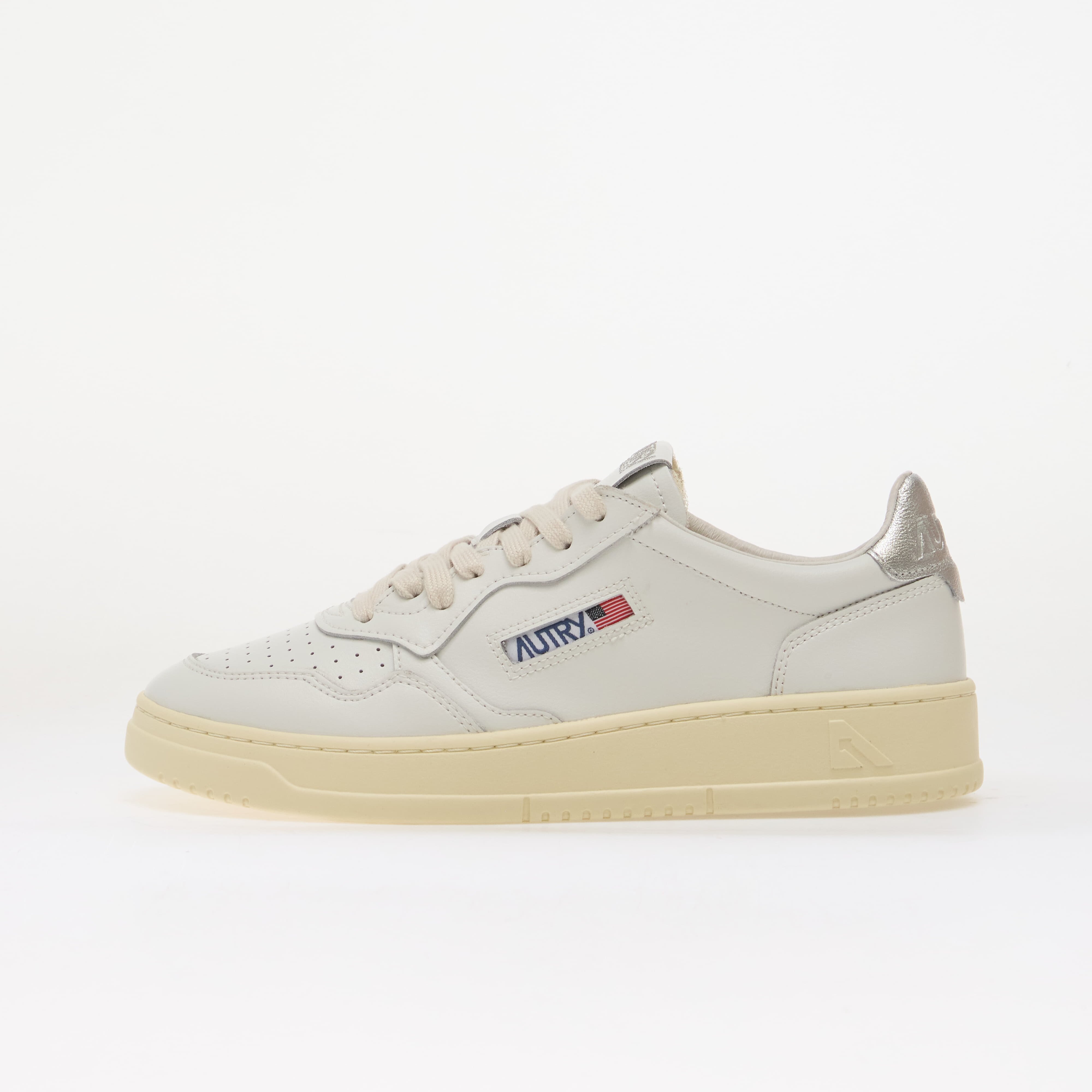 Autry Сникърси Medalist Low Woman White/ Silver