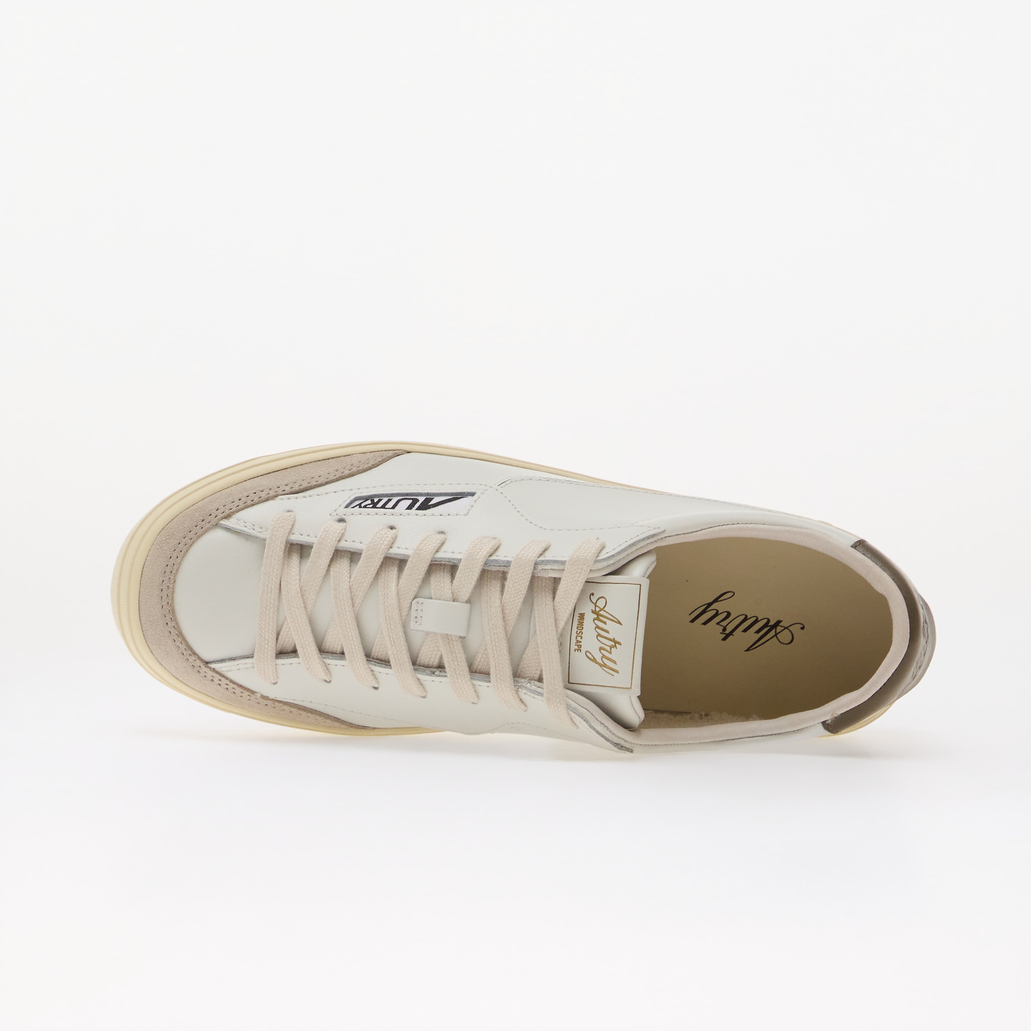 Autry Сникърси Windscape Low Man Leat/ Sue Wht/ Chocolate