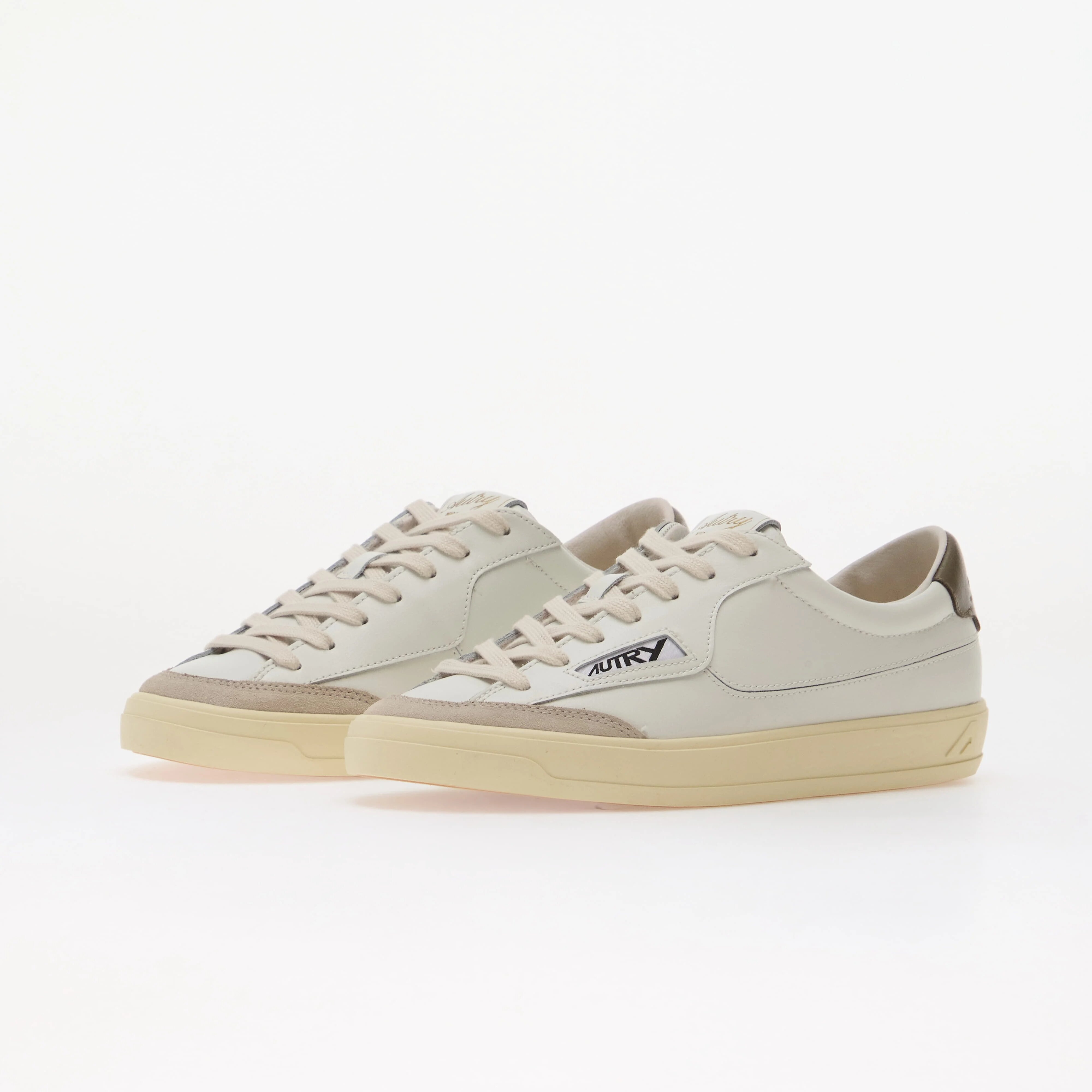 Autry Сникърси Windscape Low Man Leat/ Sue Wht/ Chocolate
