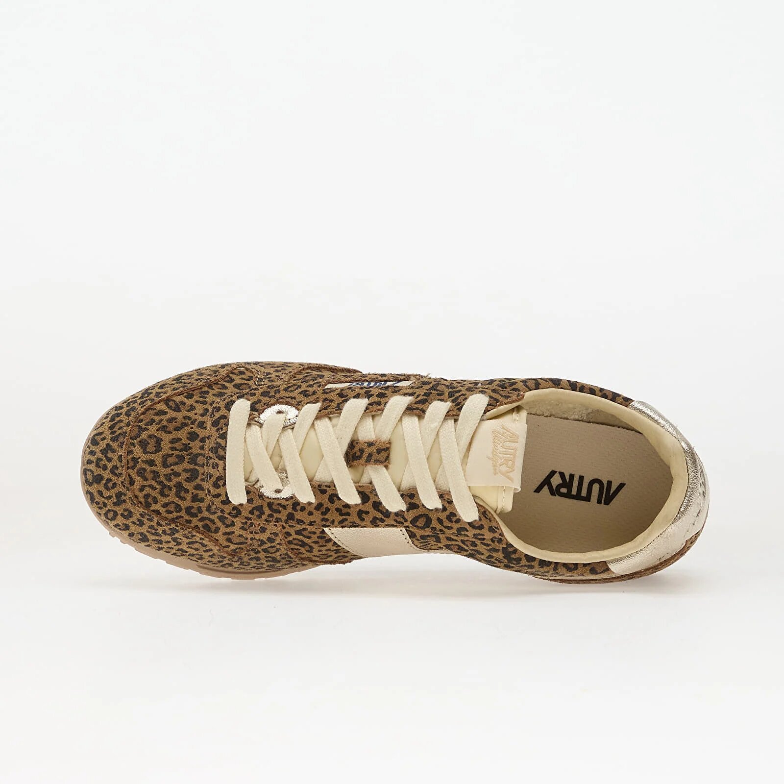 Autry Сникърси Windspin Low Wom Suede/ Leopr Leo/ Plat