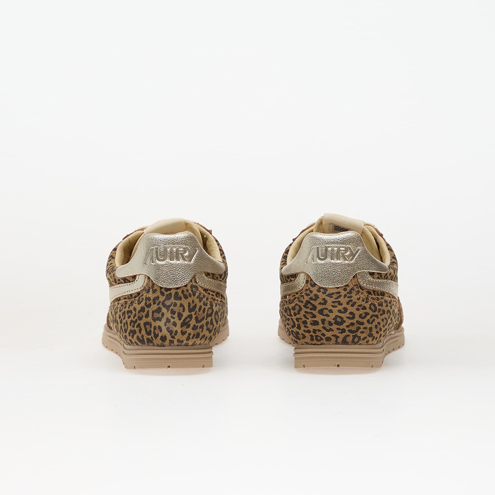 Autry Сникърси Windspin Low Wom Suede/ Leopr Leo/ Plat