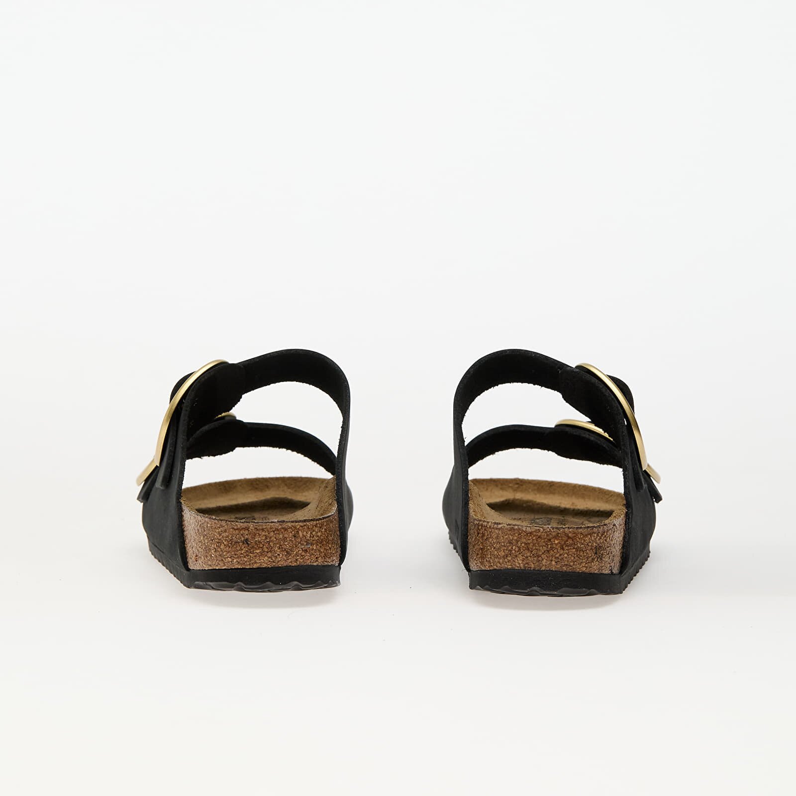Birkenstock Arizona Big Buckle Nubuk Leather Black