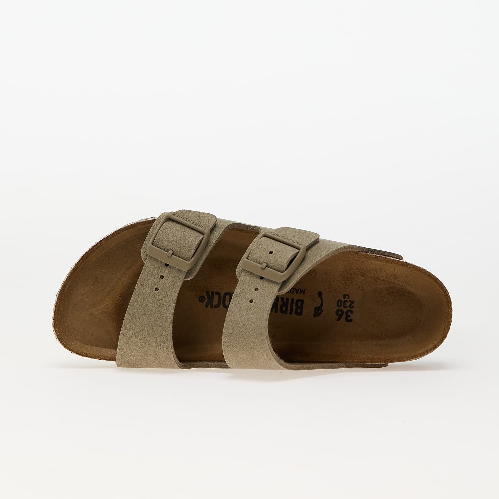 Birkenstock Arizona Birko-Flor Faded Khaki