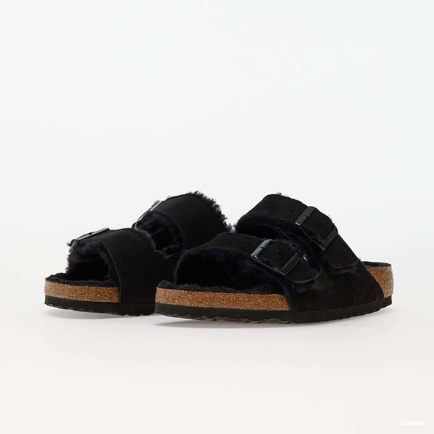 Birkenstock Arizona Shearling Black
