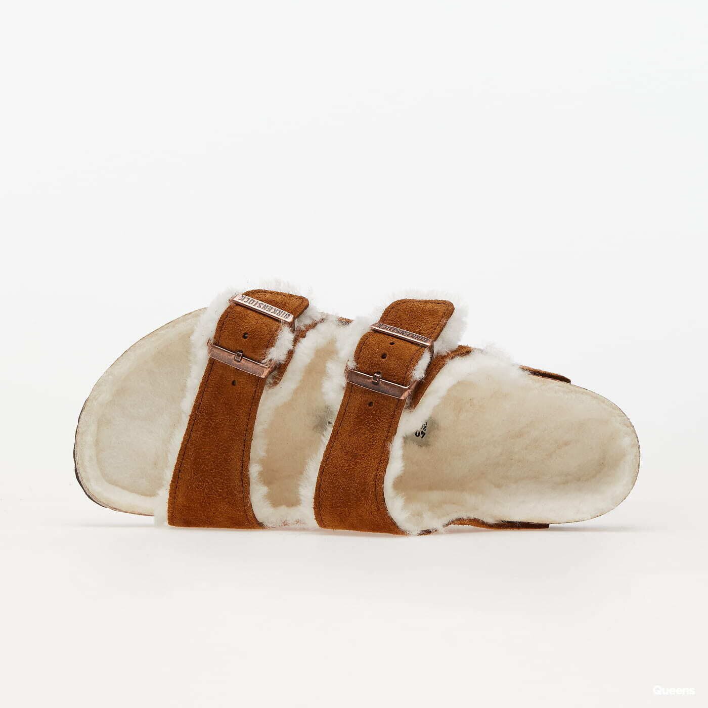 Birkenstock Arizona Shearling Mink