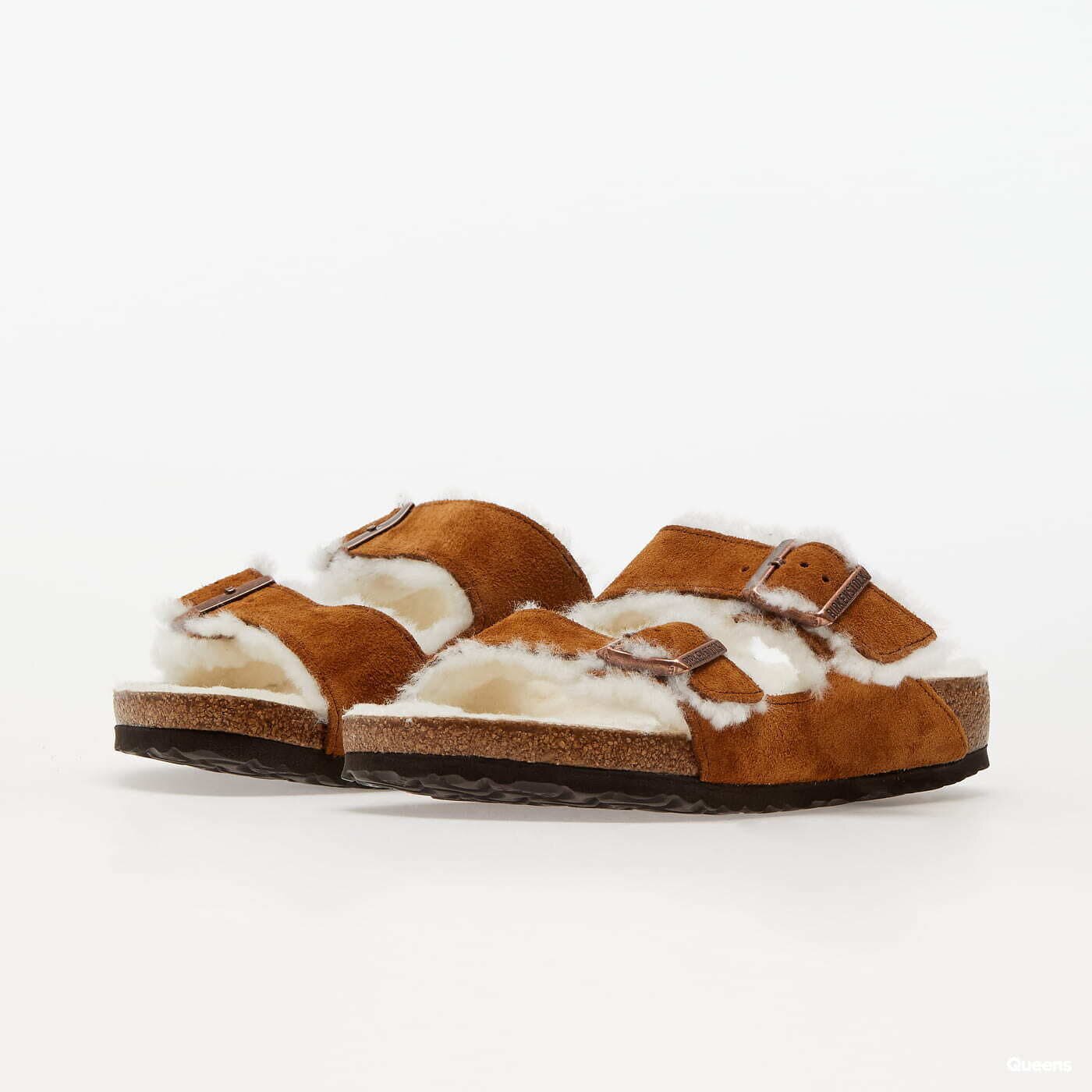 Birkenstock Arizona Shearling Mink