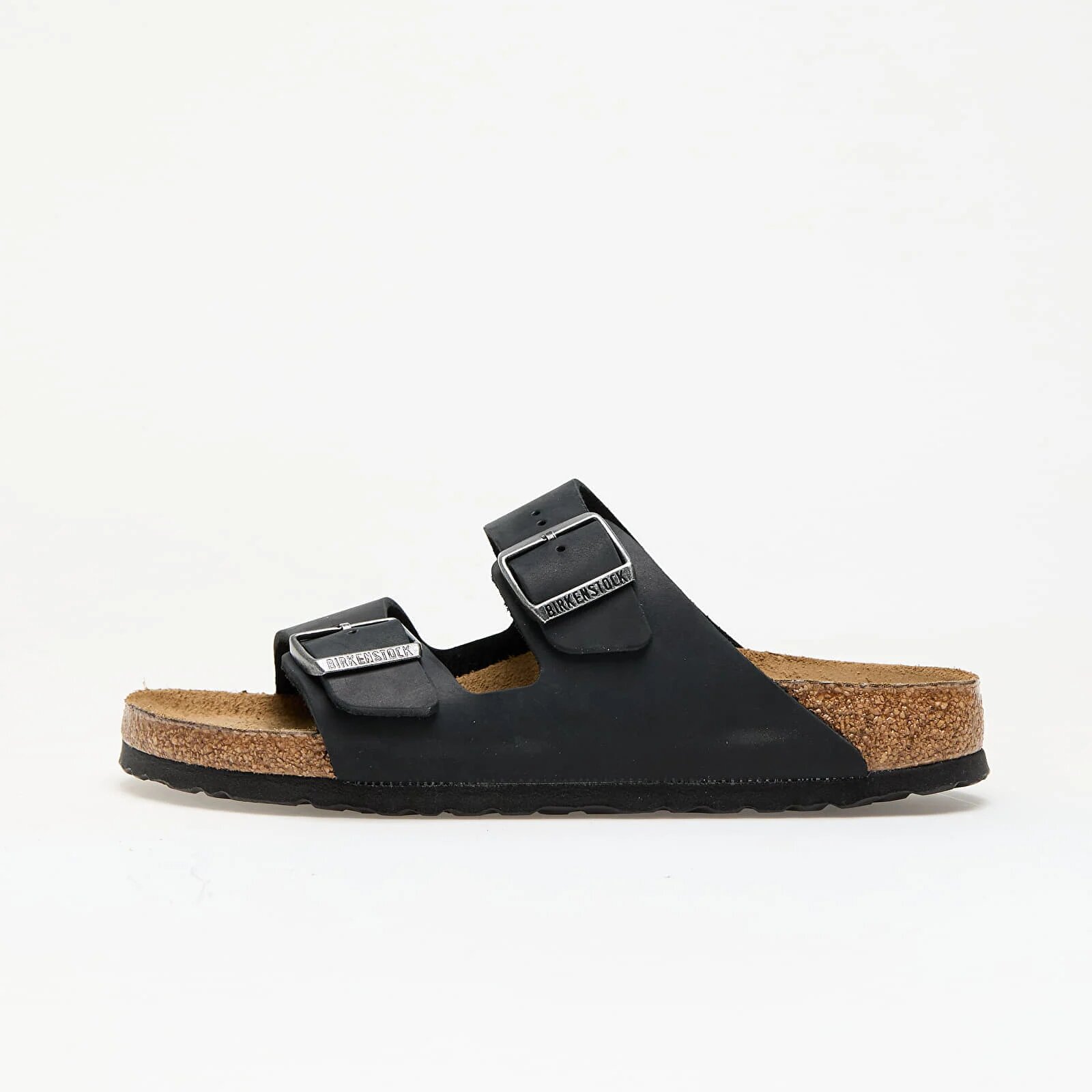 Birkenstock Arizona Soft Footbed Natural Leather Oiled Black