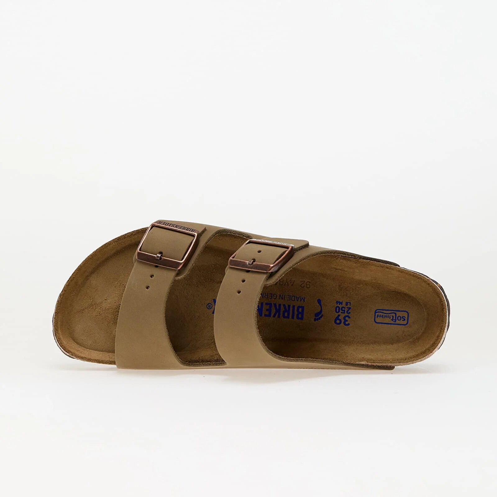 Birkenstock Arizona Soft Footbed Natural Leather Oiled Tabacco Brown