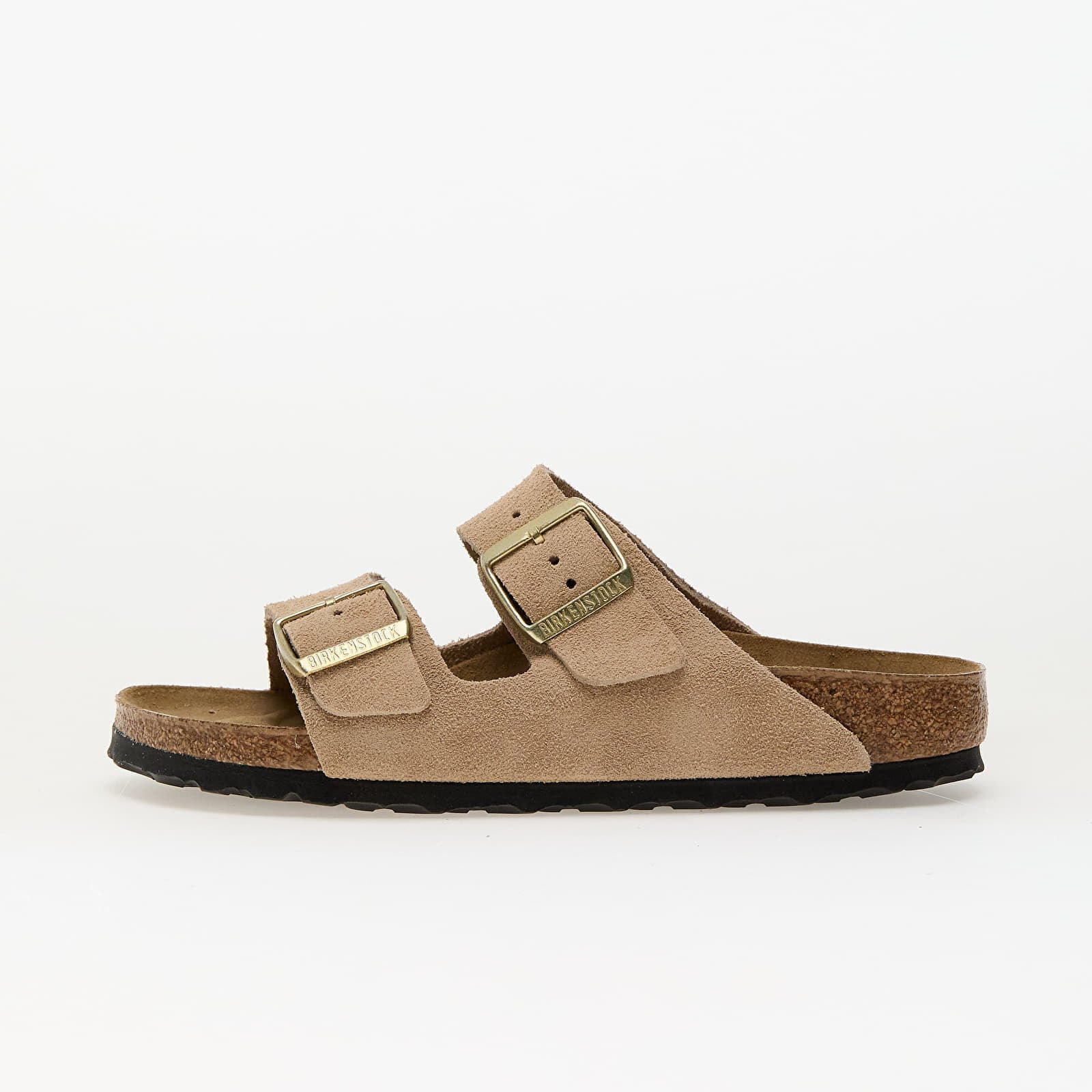 Birkenstock Arizona Suede Leather Sandcastle