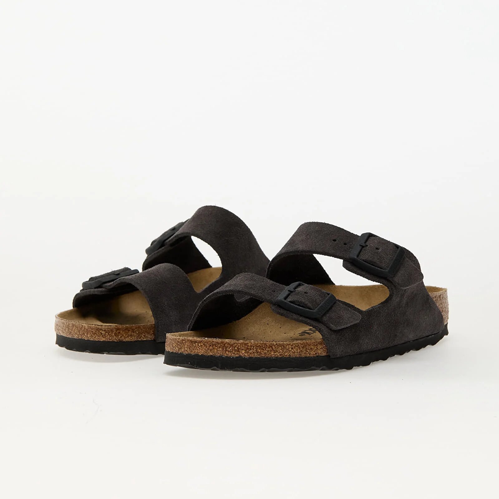 Birkenstock Arizona Suede Leather Velvet grey