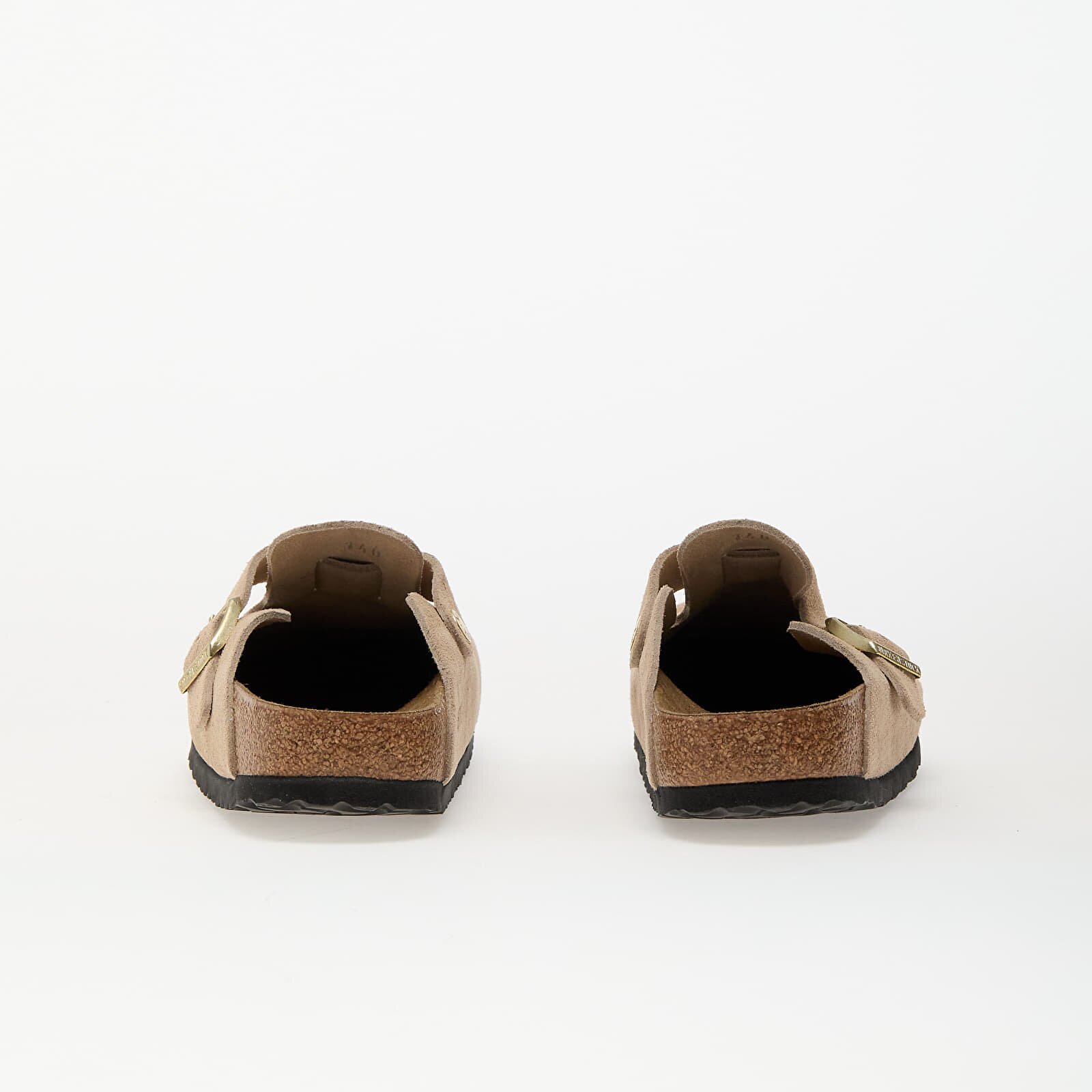 Birkenstock Boston BS Suede Leather Sandcastle