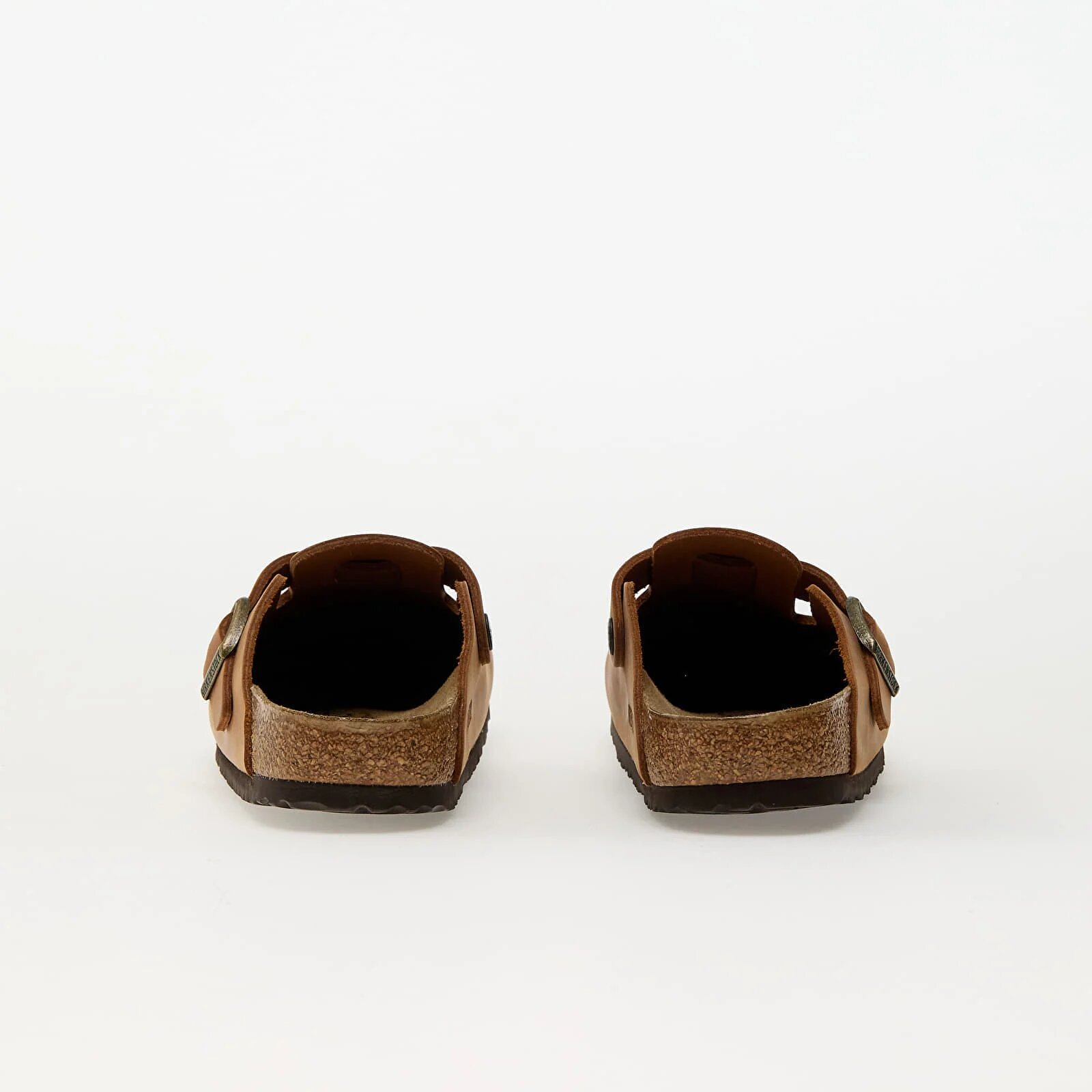 Birkenstock Boston Natural Leather Oiled Cognac
